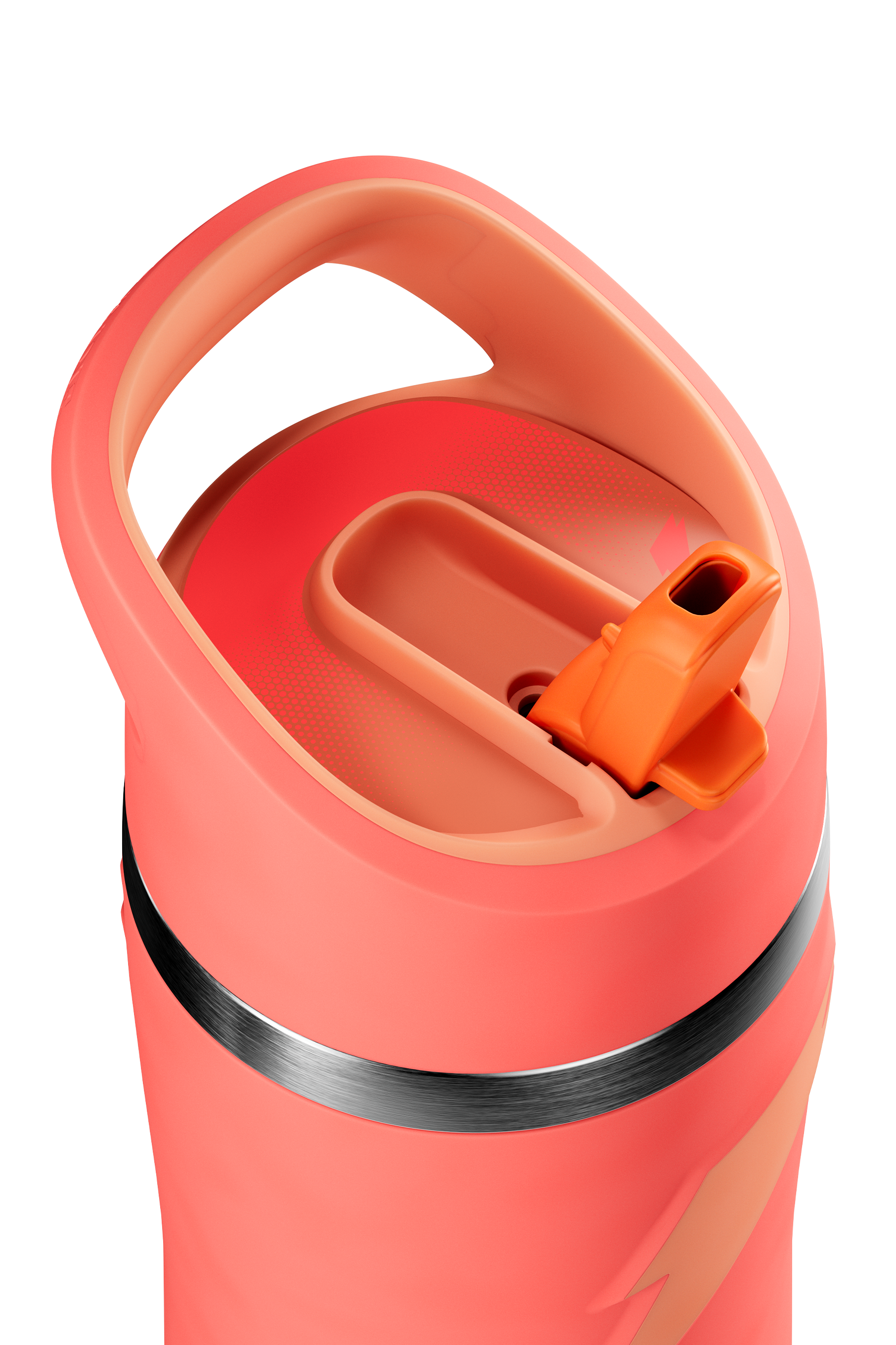 Coral Overtime Stainless Steel bottle with Straw Cap