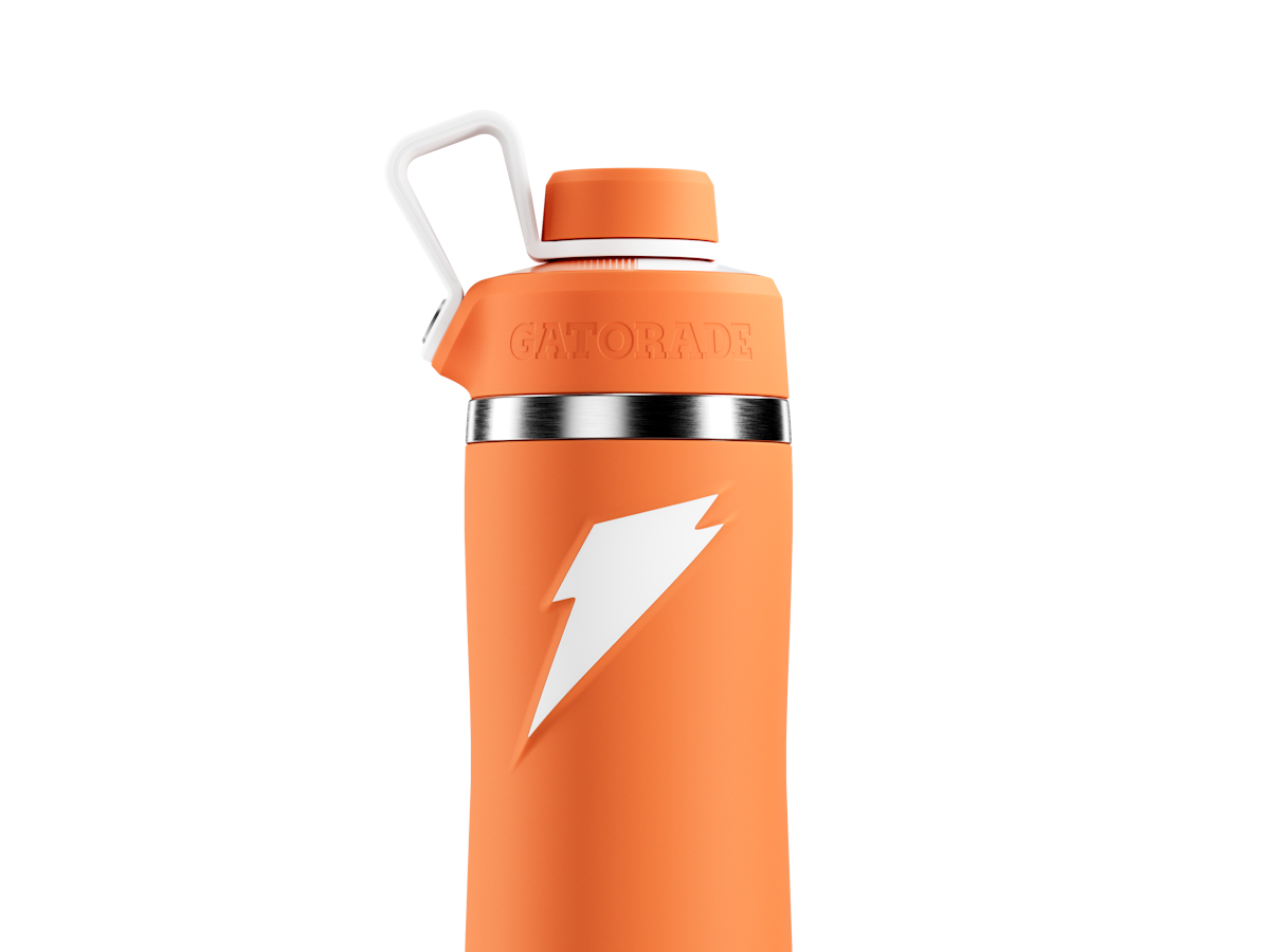Overtime Orange Stainless Steel Water Bottle Gatorade Official Site