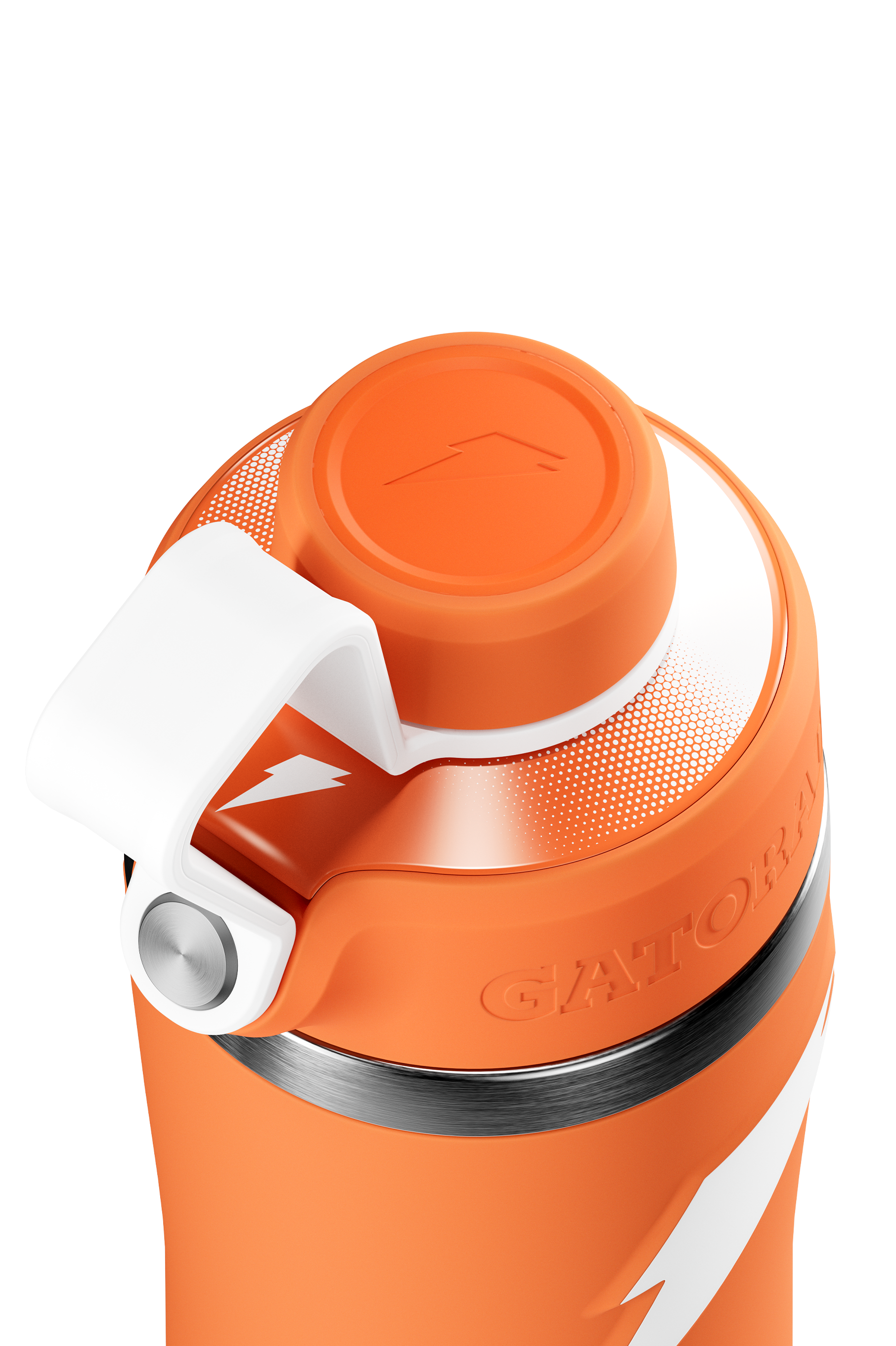 Orange Overtime Stainless Steel bottle with Screw cap