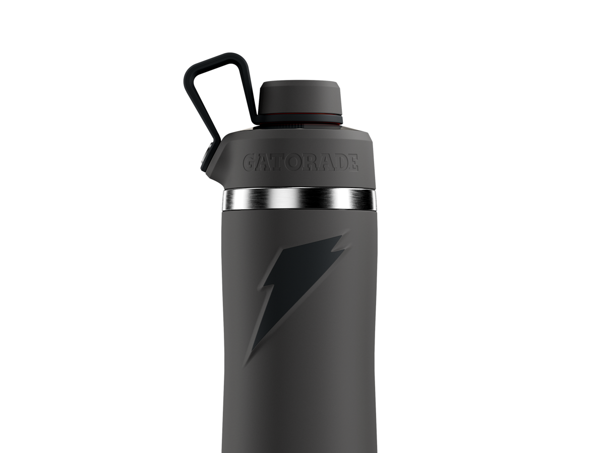 Overtime Stainless Steel Bottle Screw Cap Graphite Gatorade Official Site