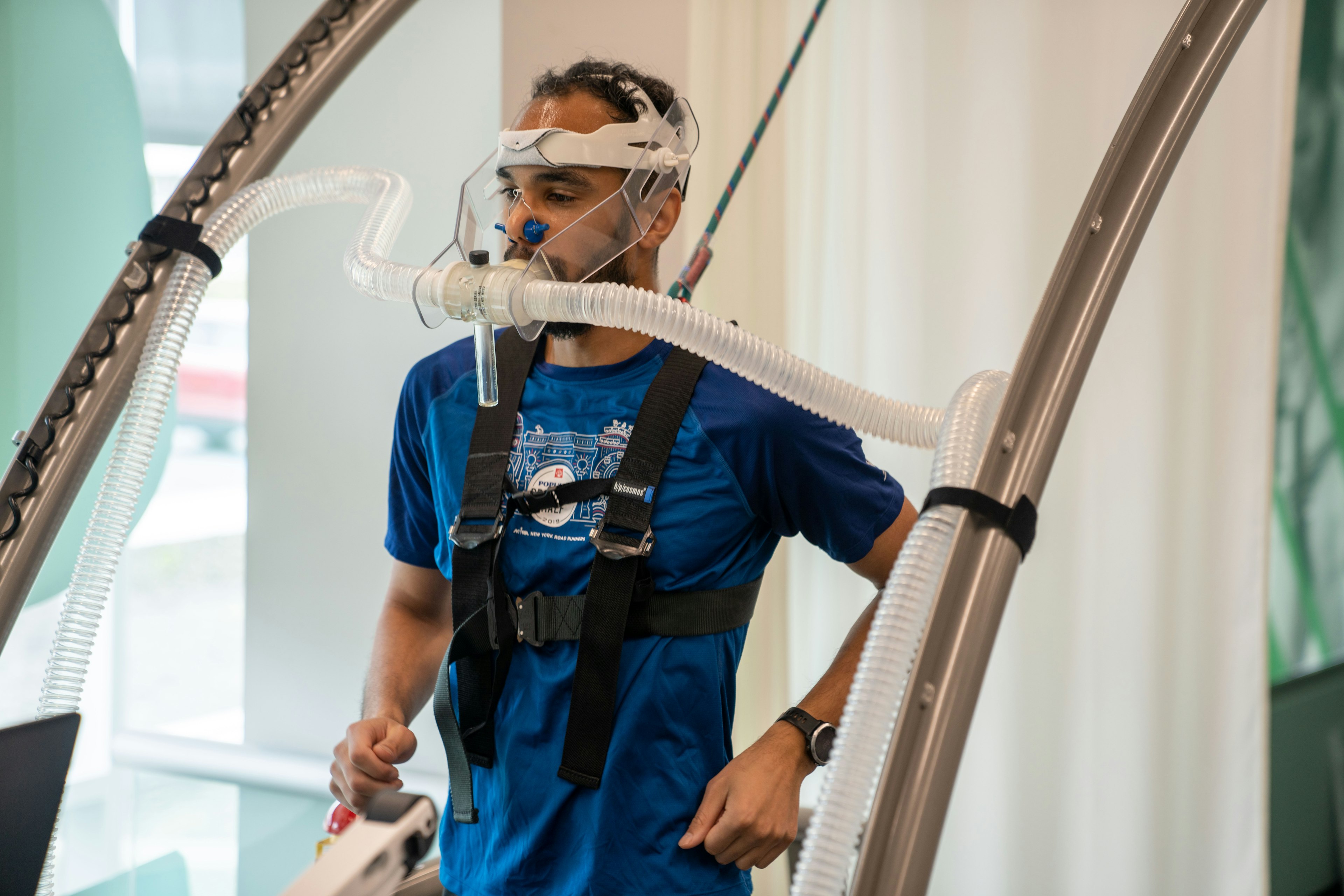 Man working with equipment at GSSI