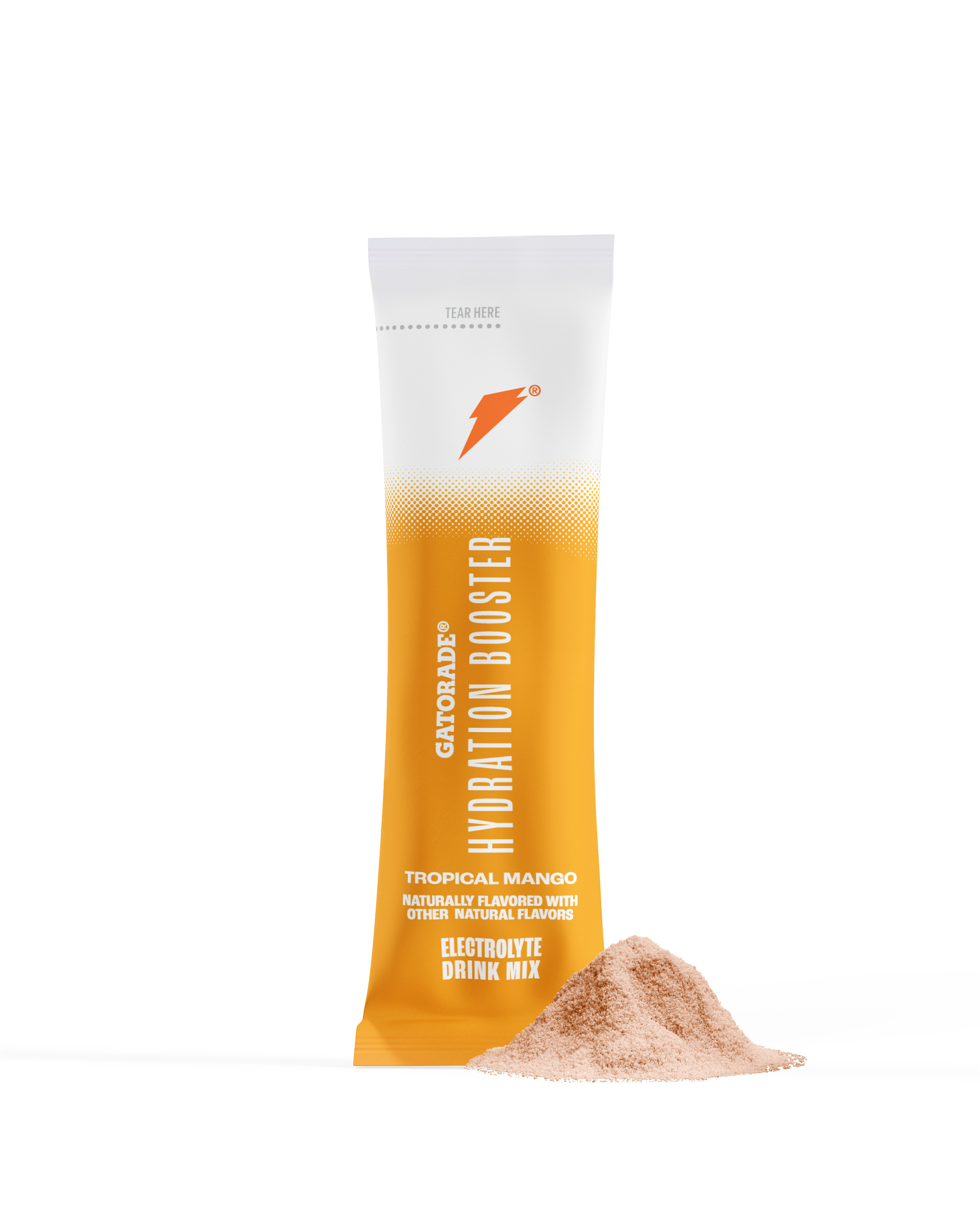 Gatorade| Hydration Booster Powder | Single-serve powder | Tropical Mango