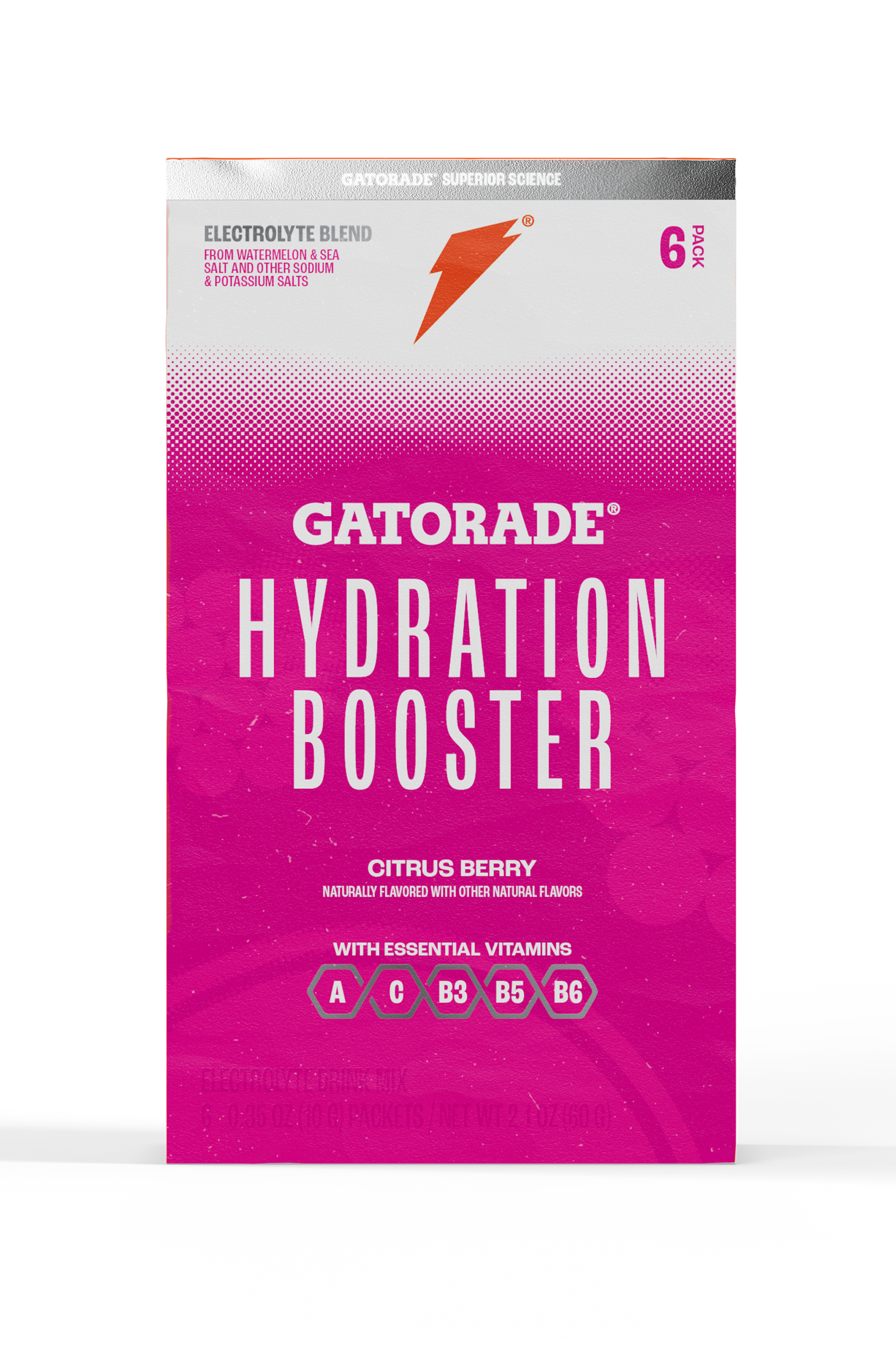 gatorade hydration booster in citrus berry