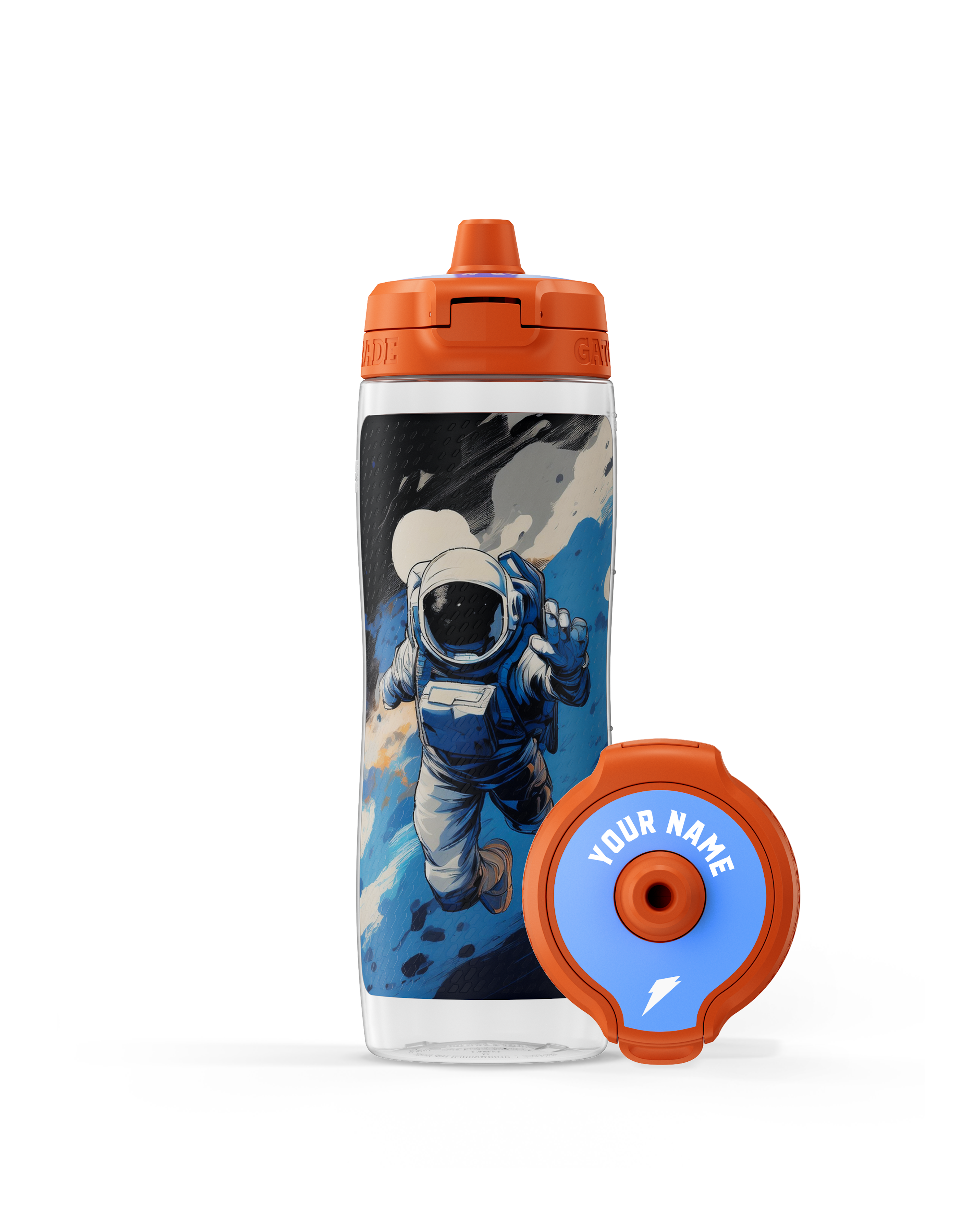 Gatorade AI bottle - spaceman