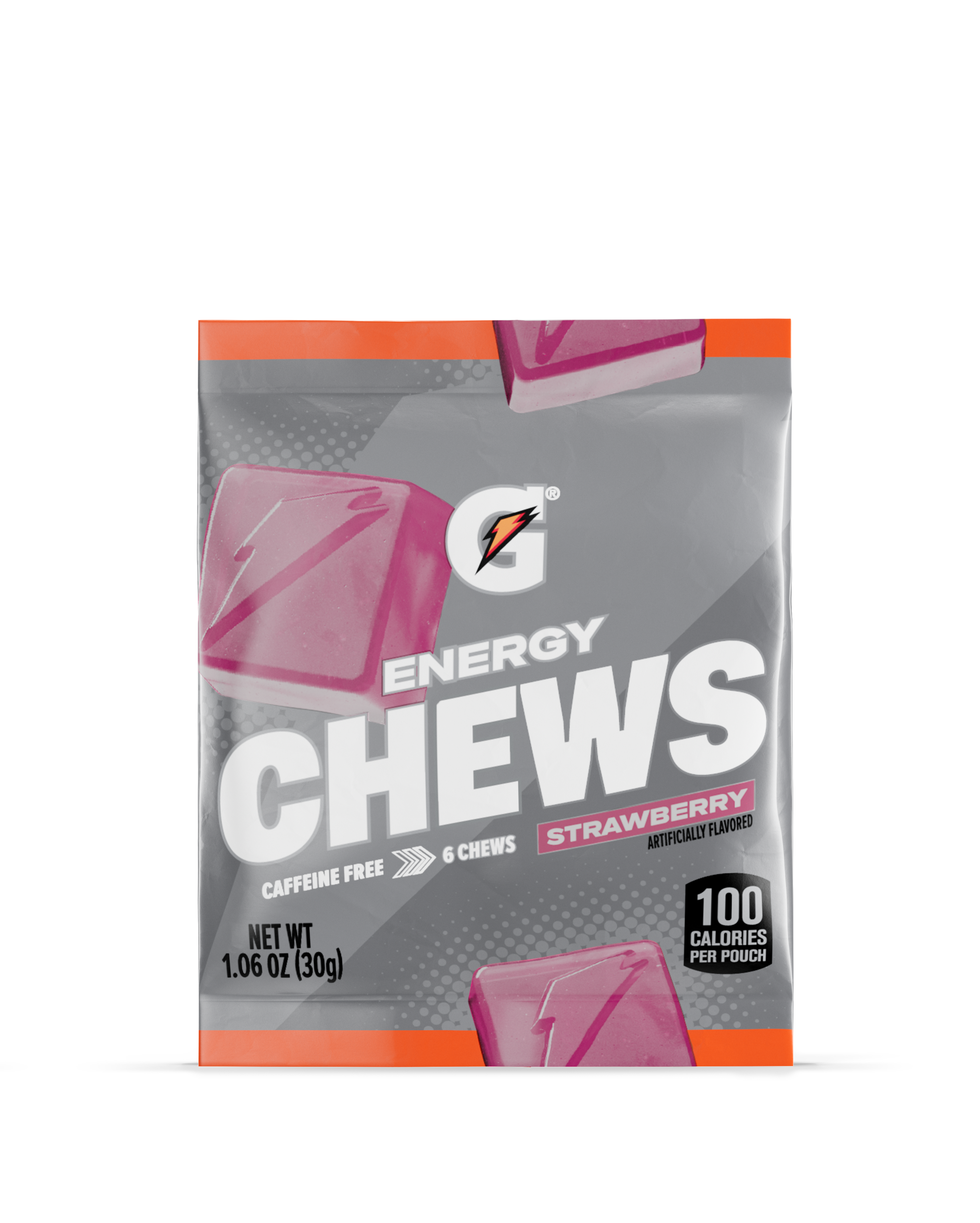 Gatorade energy chews strawberry 16 pouches
