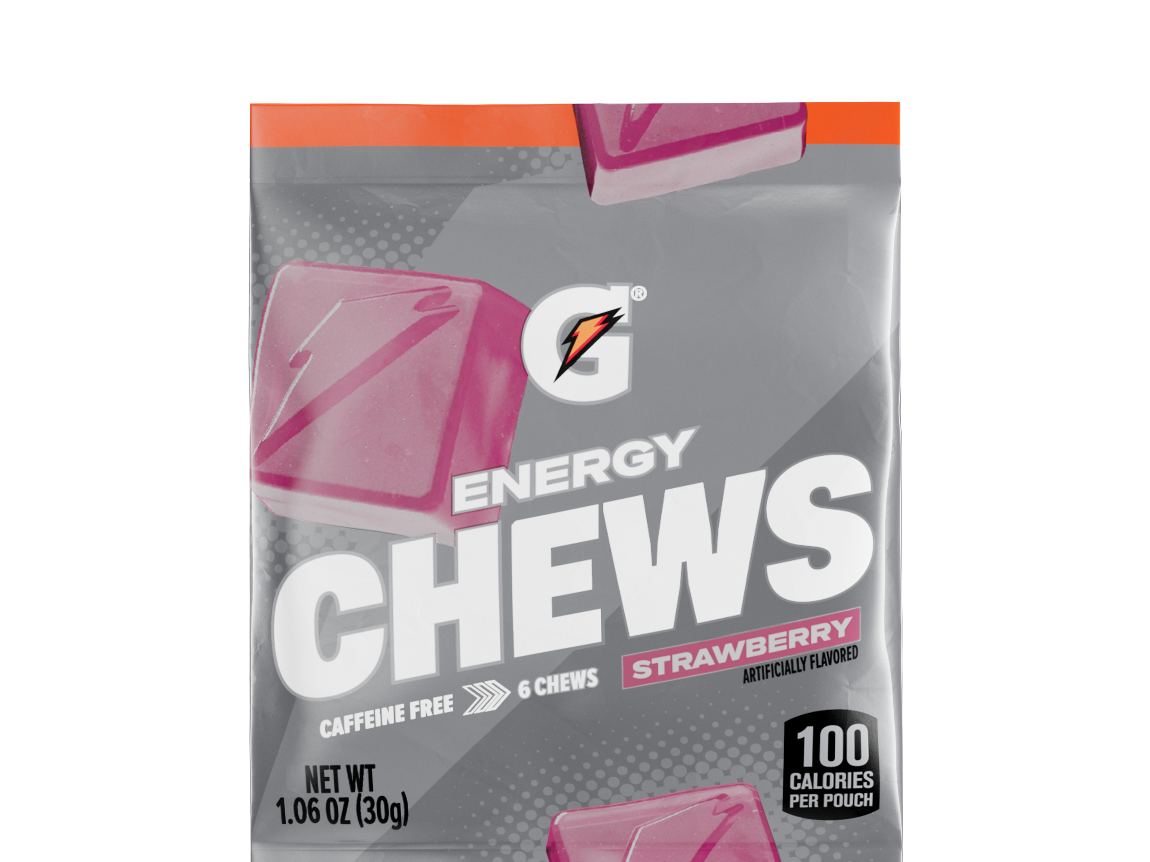 Gatorade energy chews strawberry 16 pouches