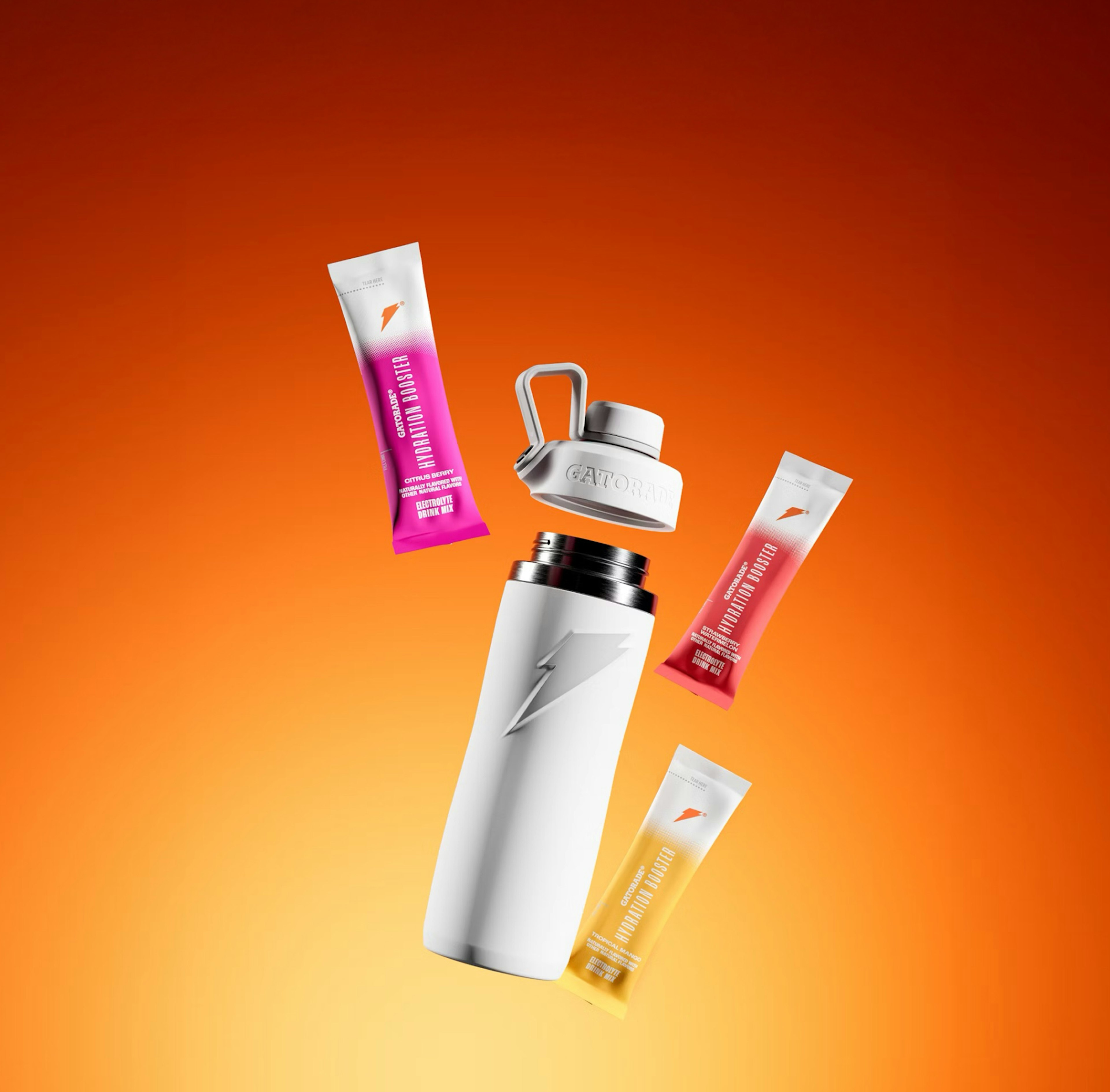 Get 50% off overtime bottle with purchase of Gatorade hydration booster