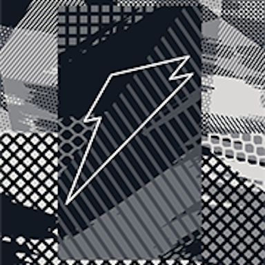 Glitched all smoke pattern