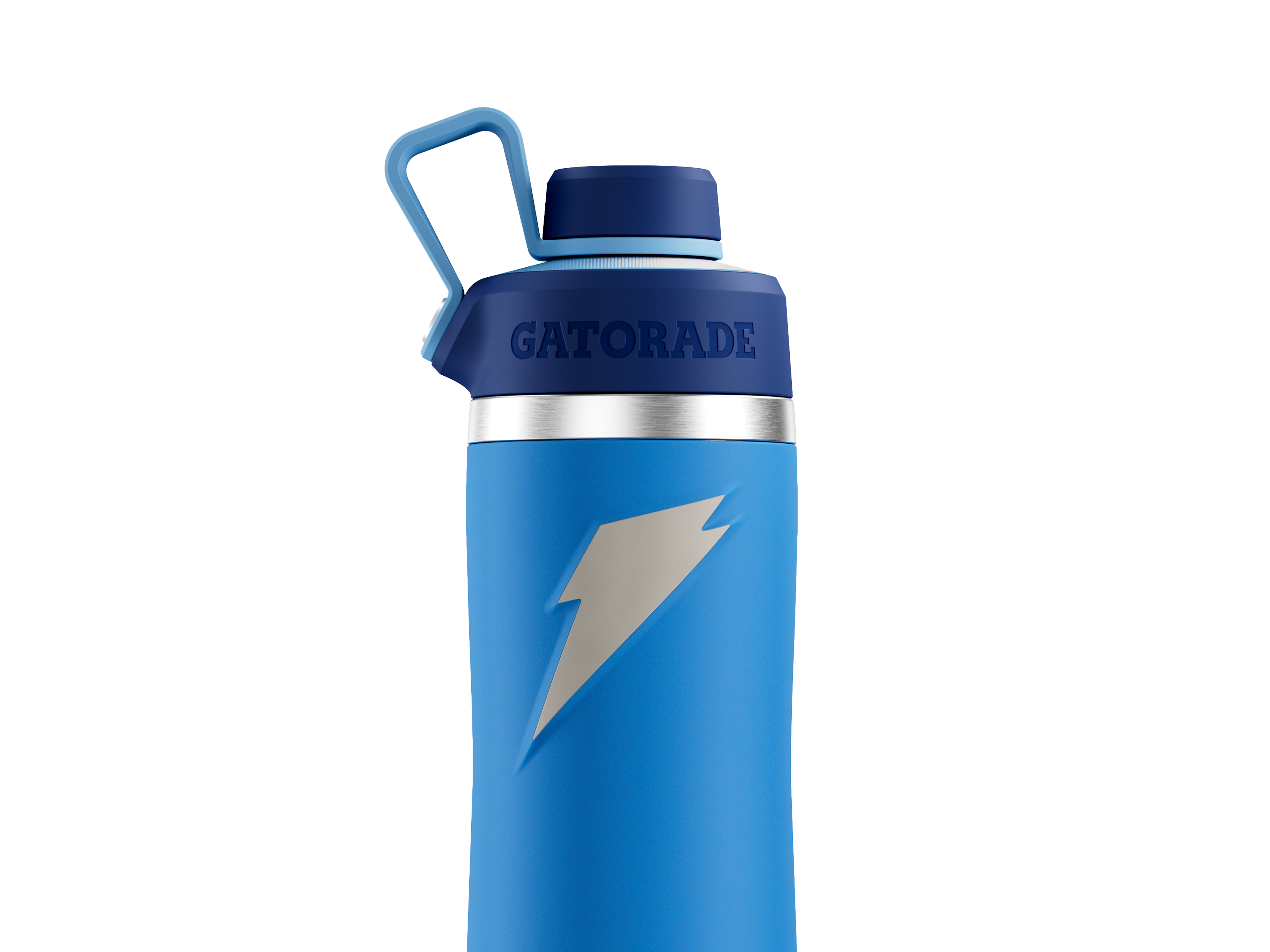 royal blue - navy colorblock overtime bottle