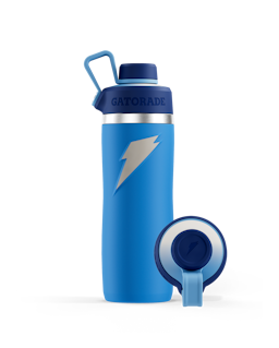 royal blue - navy colorblock overtime bottle