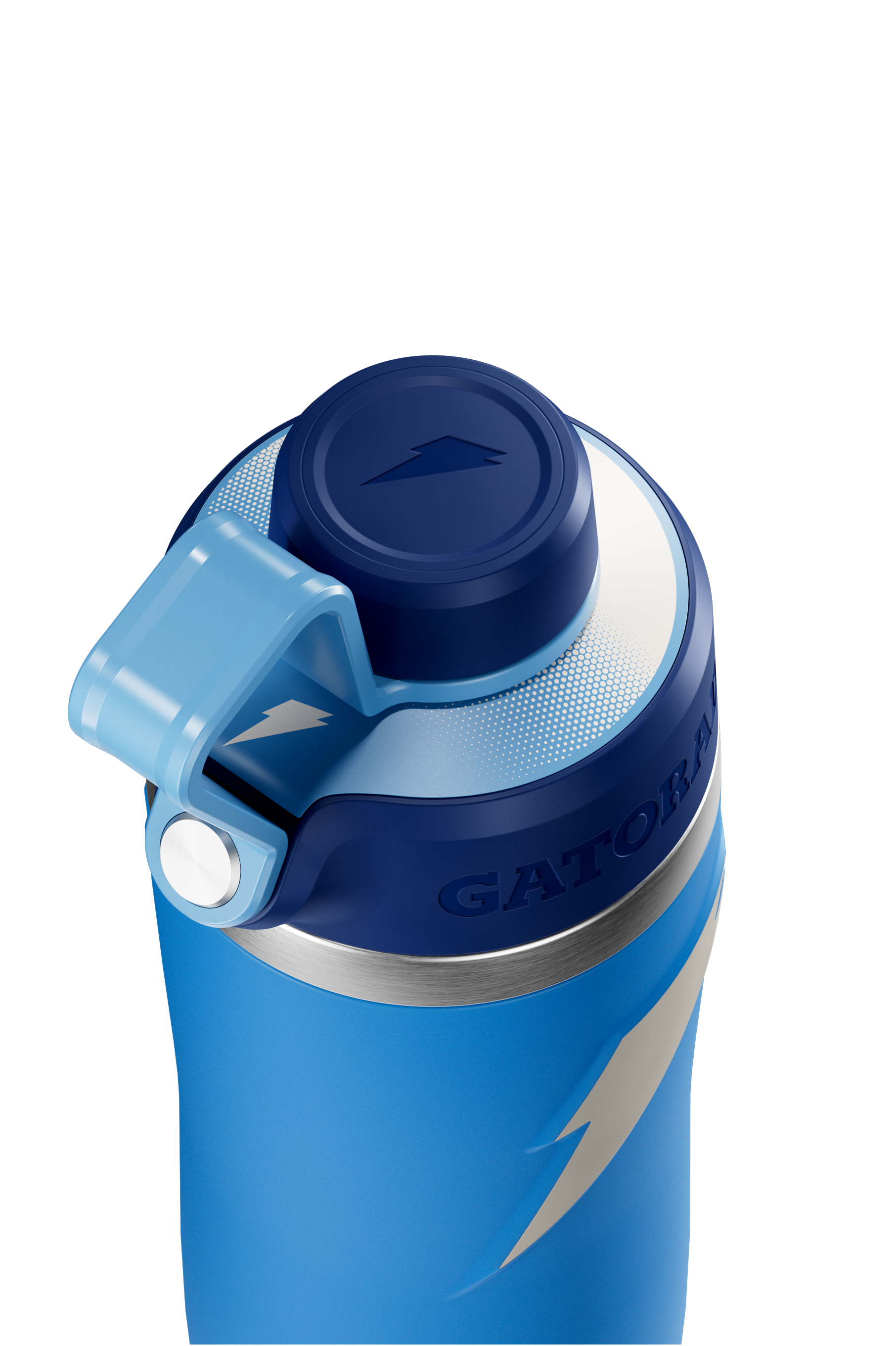 royal blue - navy colorblock overtime bottle