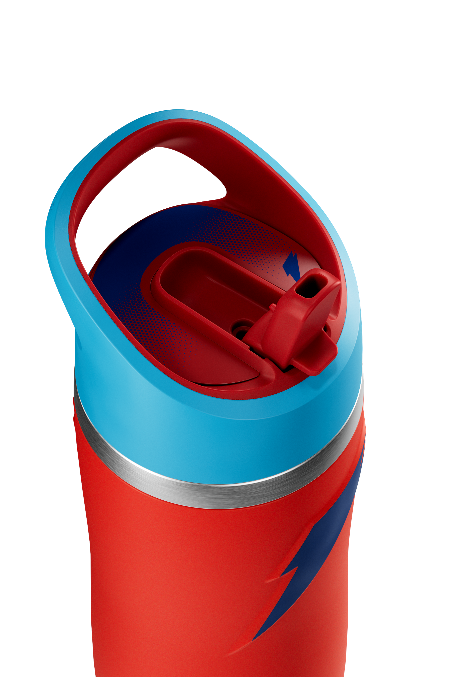 Red - Blue colorblock overtime bottle