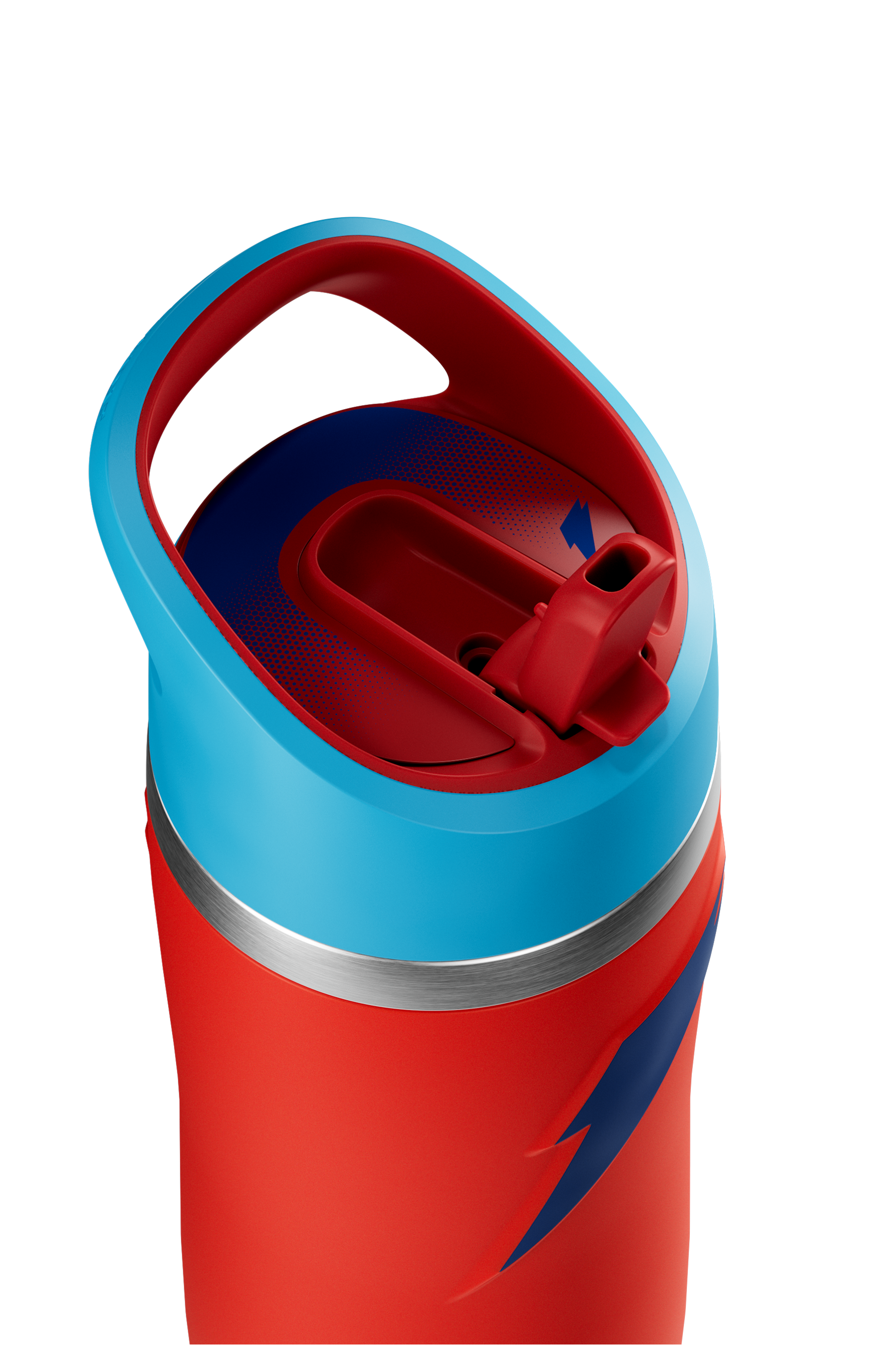 Red - Blue colorblock overtime bottle
