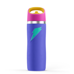 Purple - Pink colorblock overtime bottle