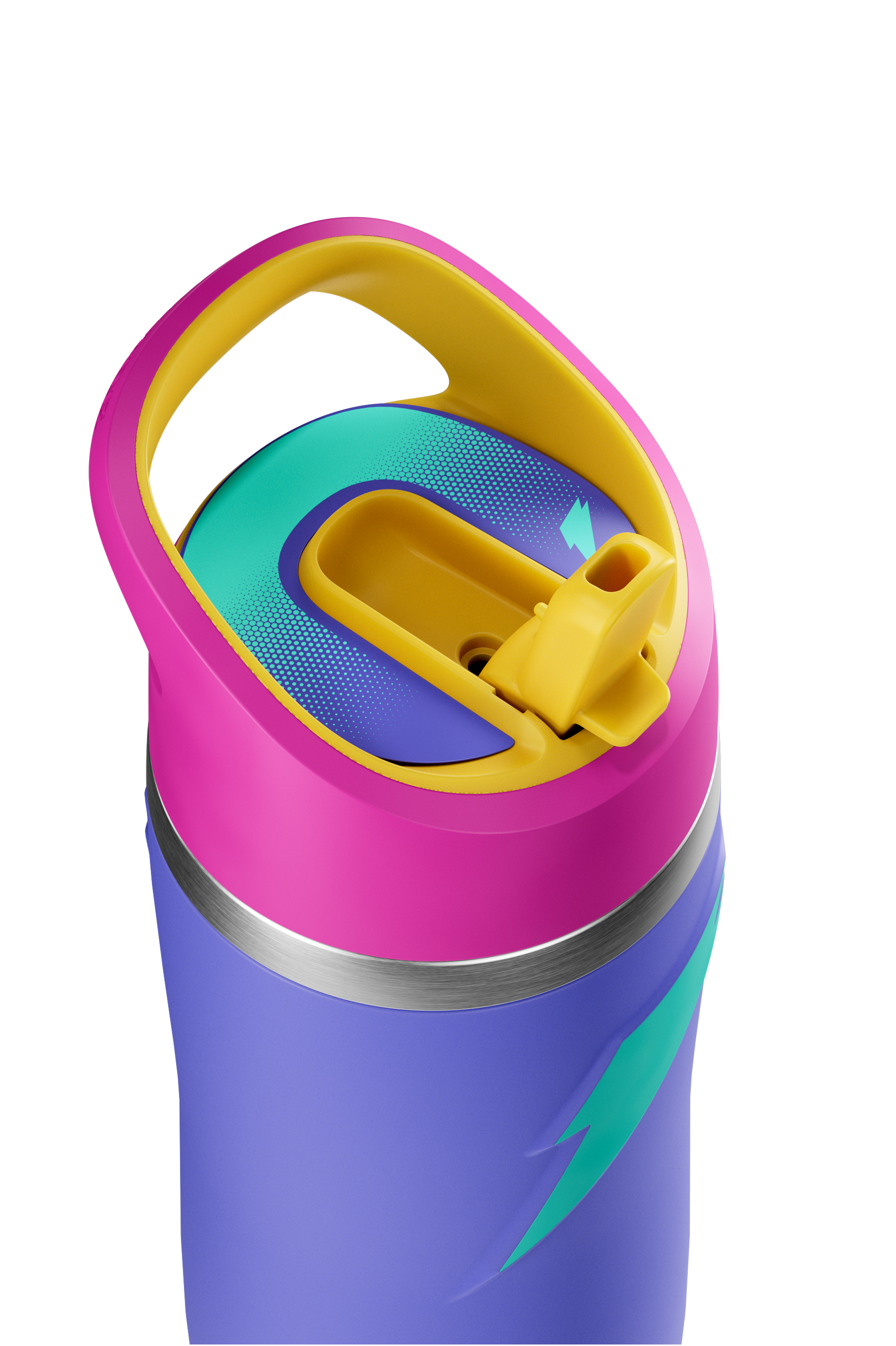 Purple - Pink colorblock overtime bottle