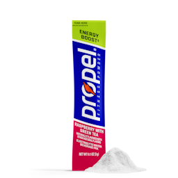 Propel energy boost powder raspberry green tea