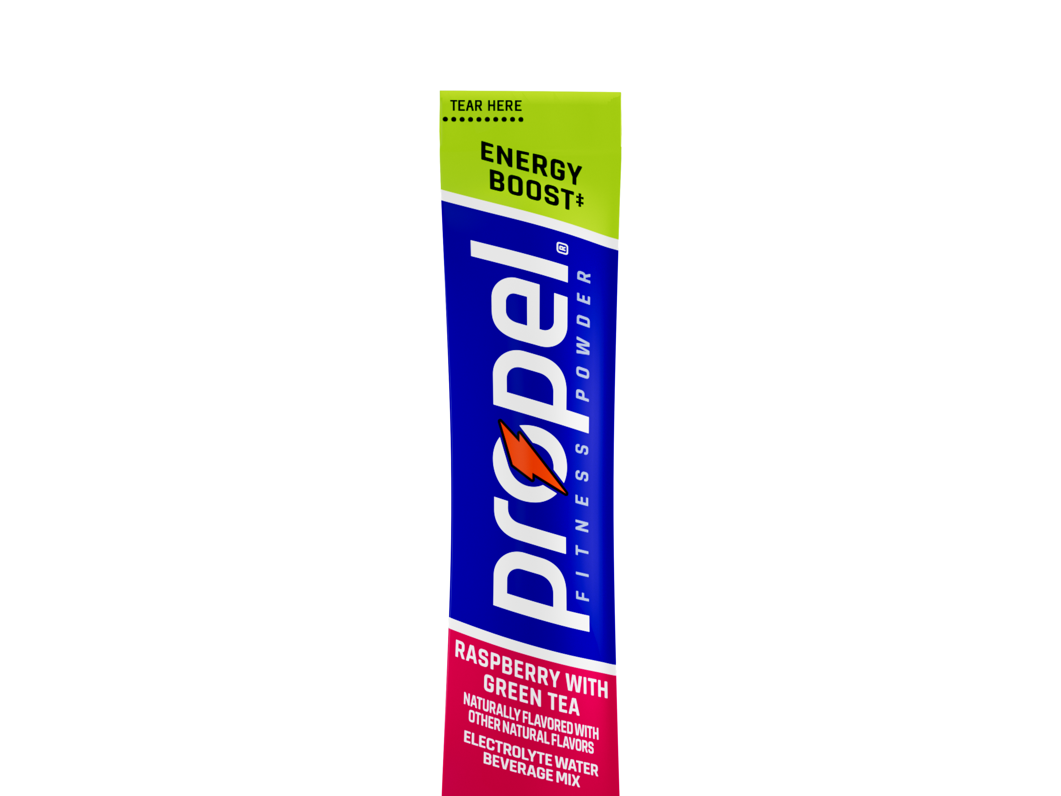 Propel energy boost powder raspberry green tea