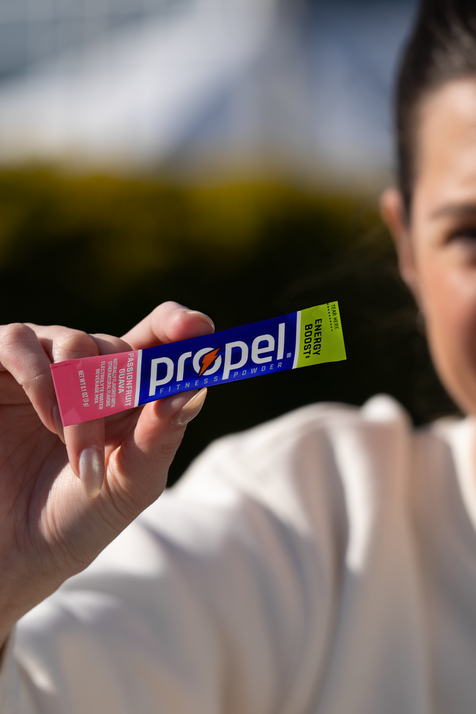Propel energy boost powder passionfruit guava