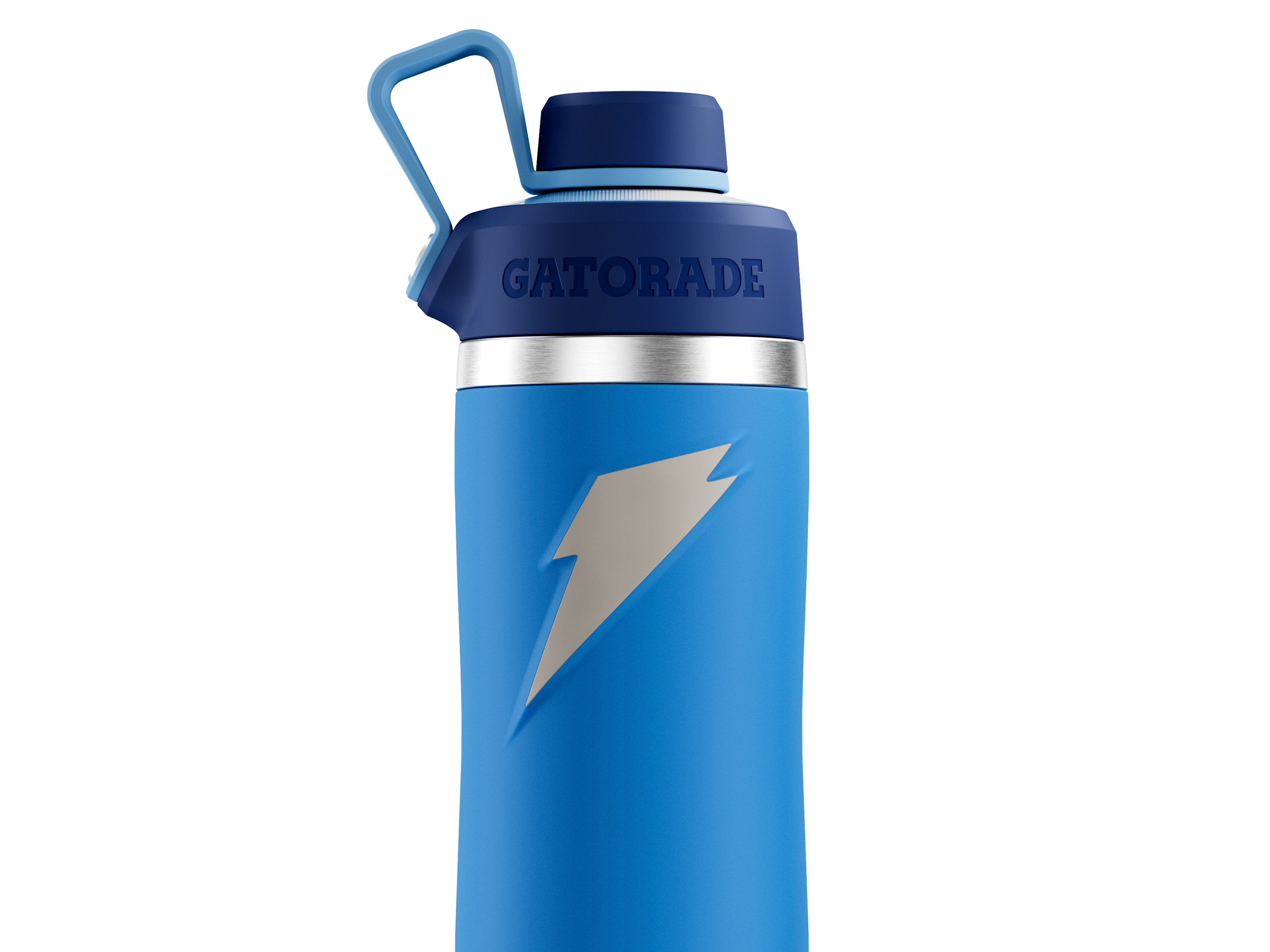 32 oz overtime bottle royal blue/navy colorblock