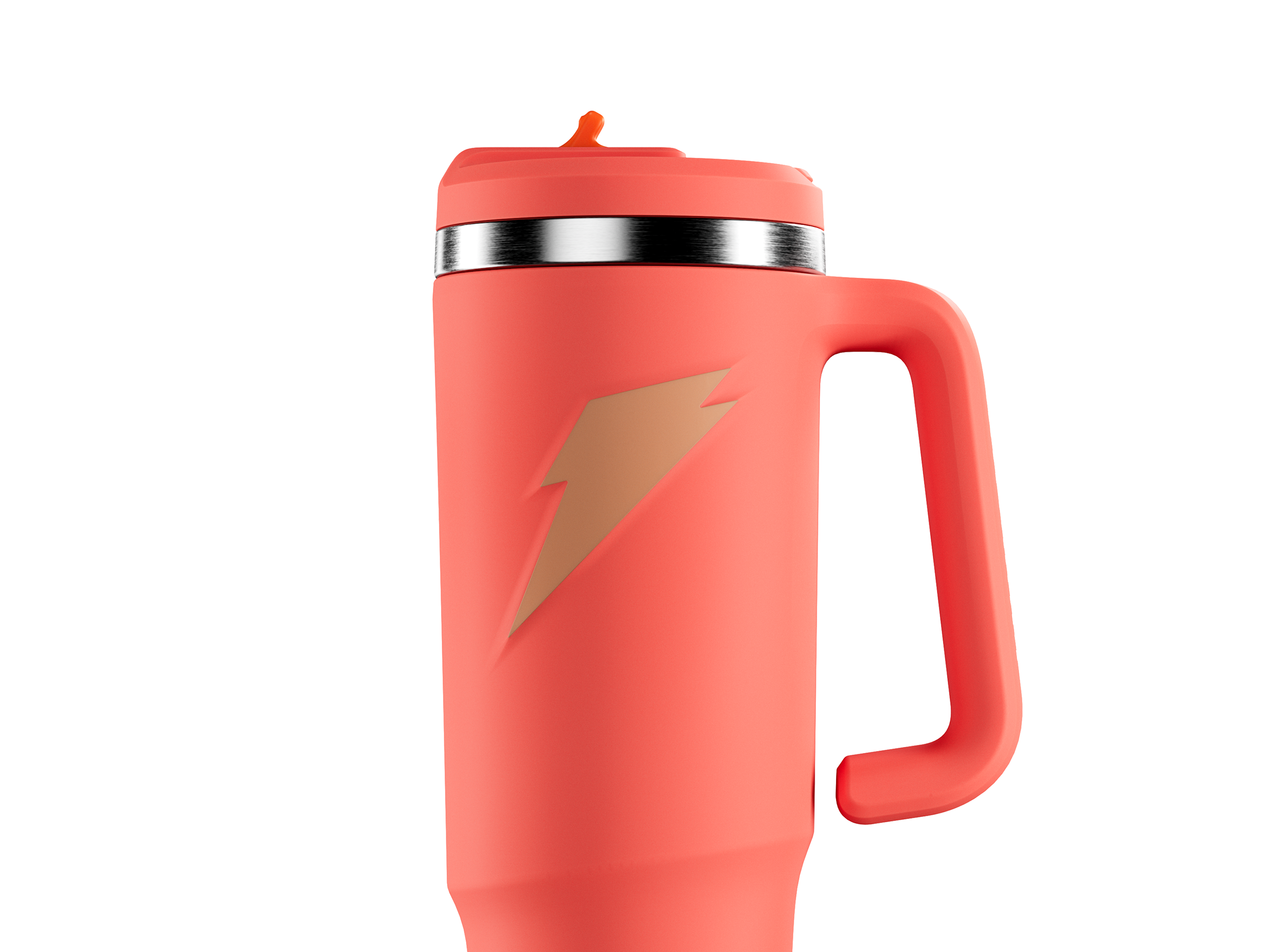 36oz crossover stainless steel tumbler coral