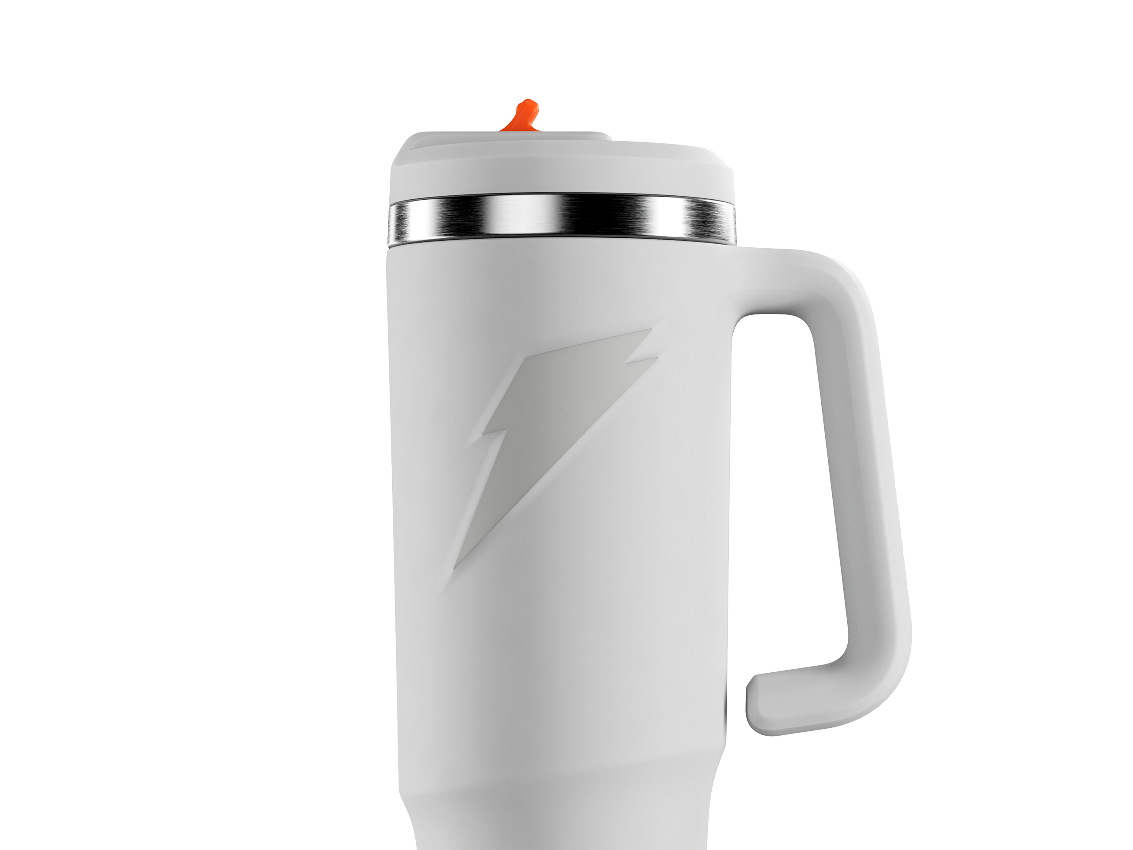 36oz crossover stainless steel tumbler white