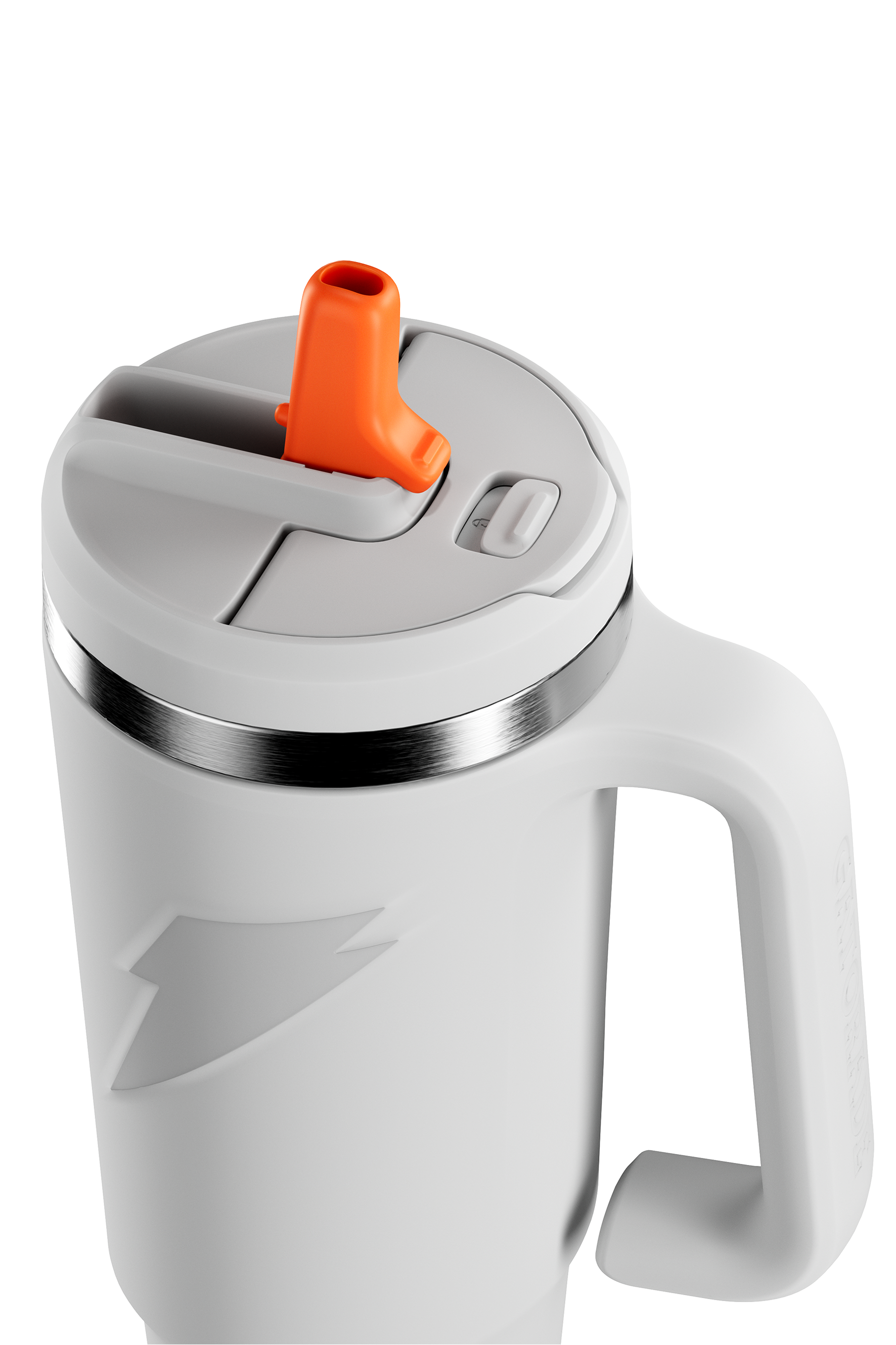 36oz crossover stainless steel tumbler white