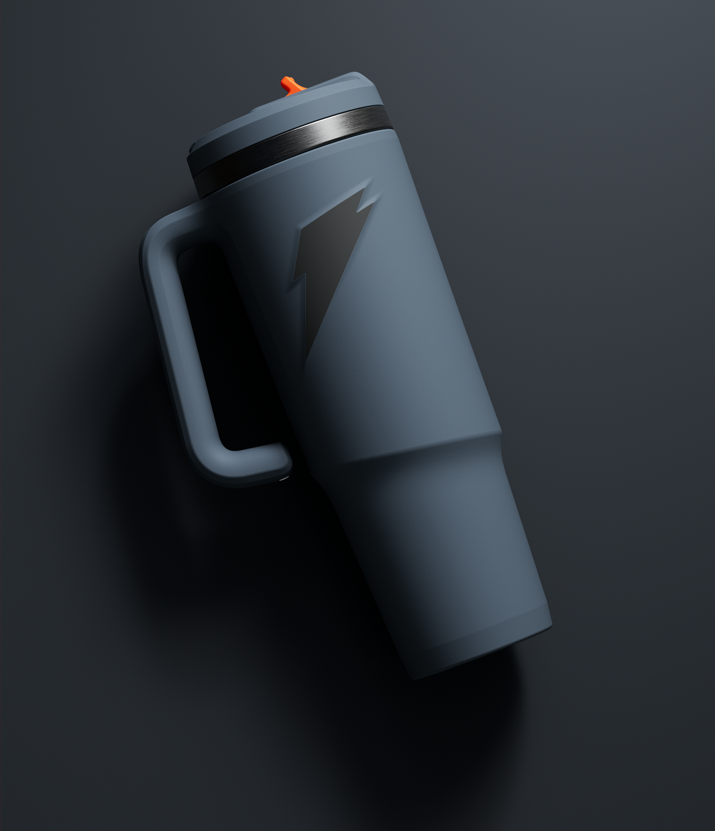 36oz crossover stainless steel tumbler graphite