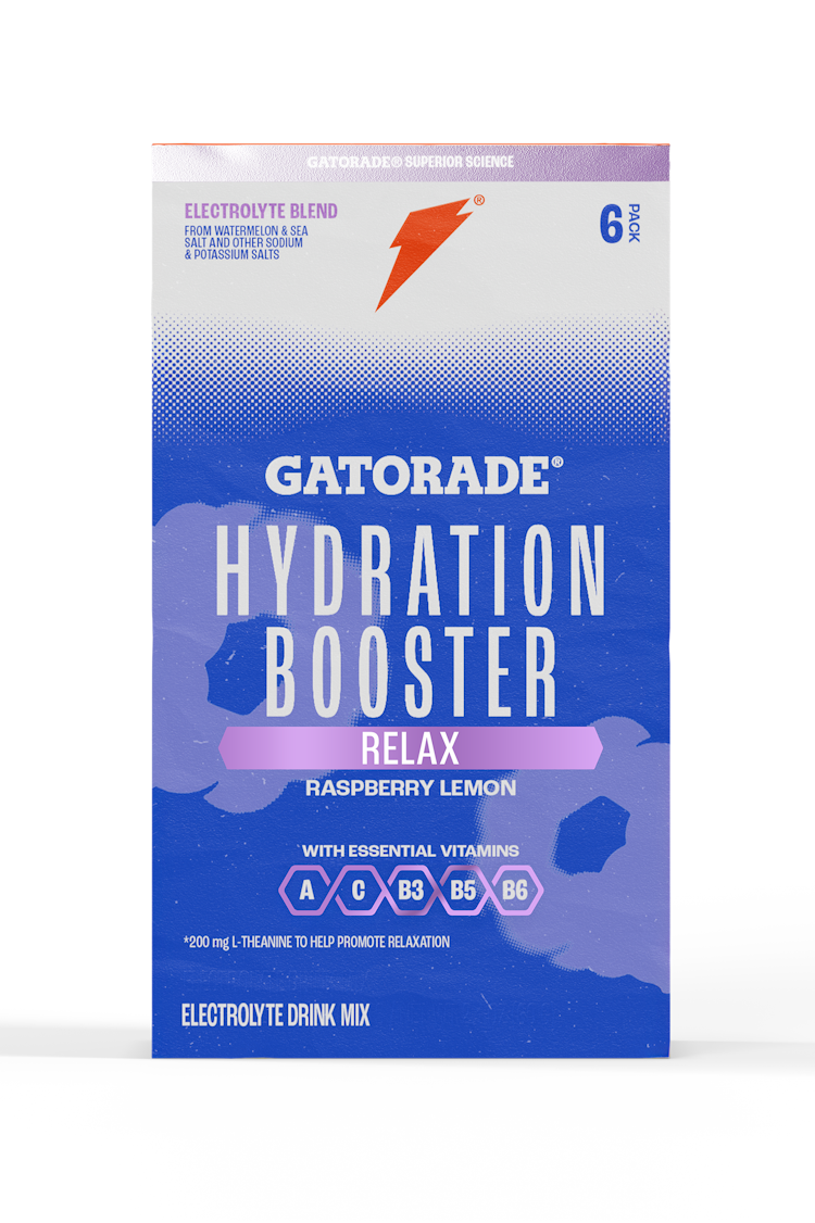 Raspberry Lemon Hydration Booster Relax (6 pk) | Gatorade Official Site