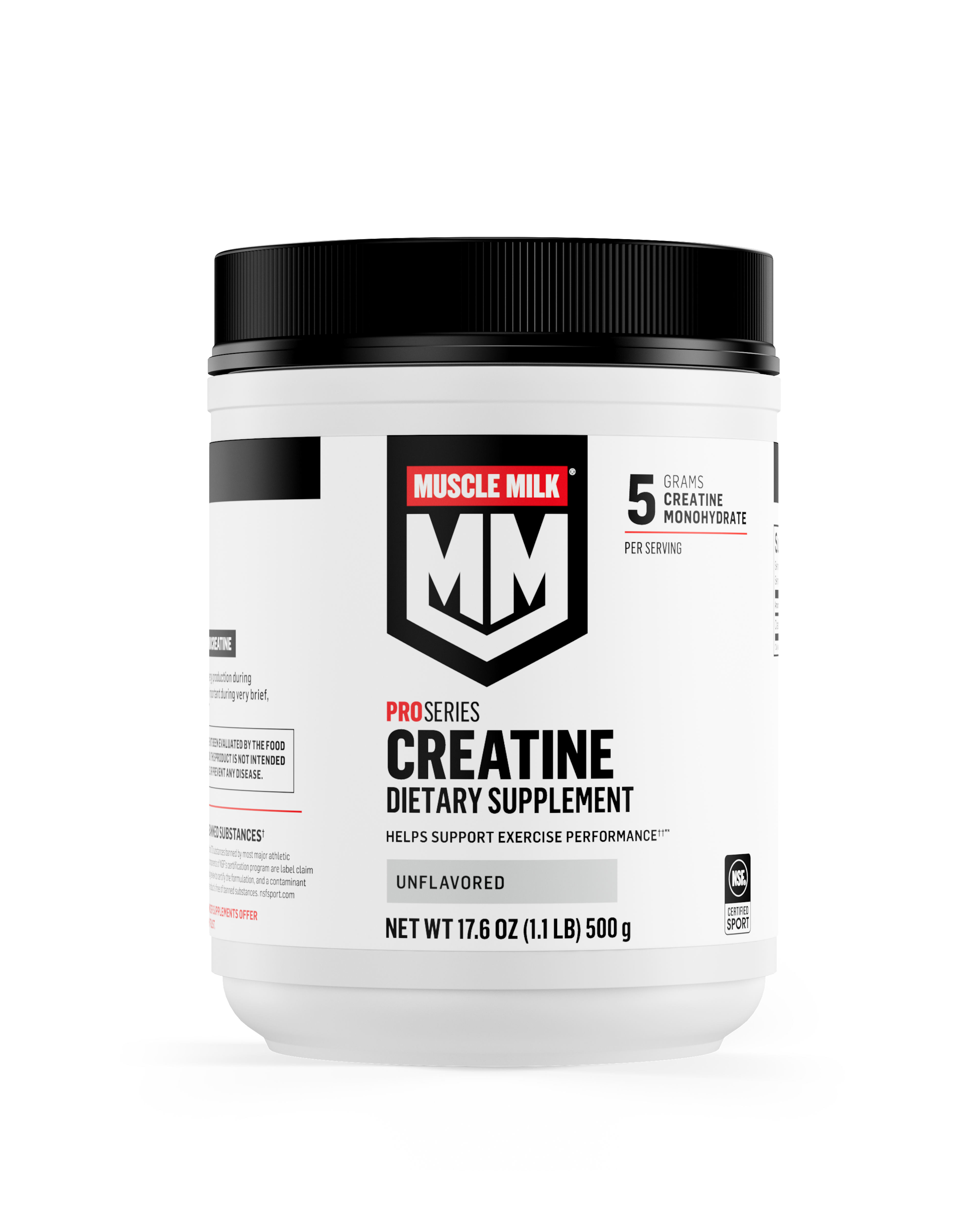 muscle milk creatine canister