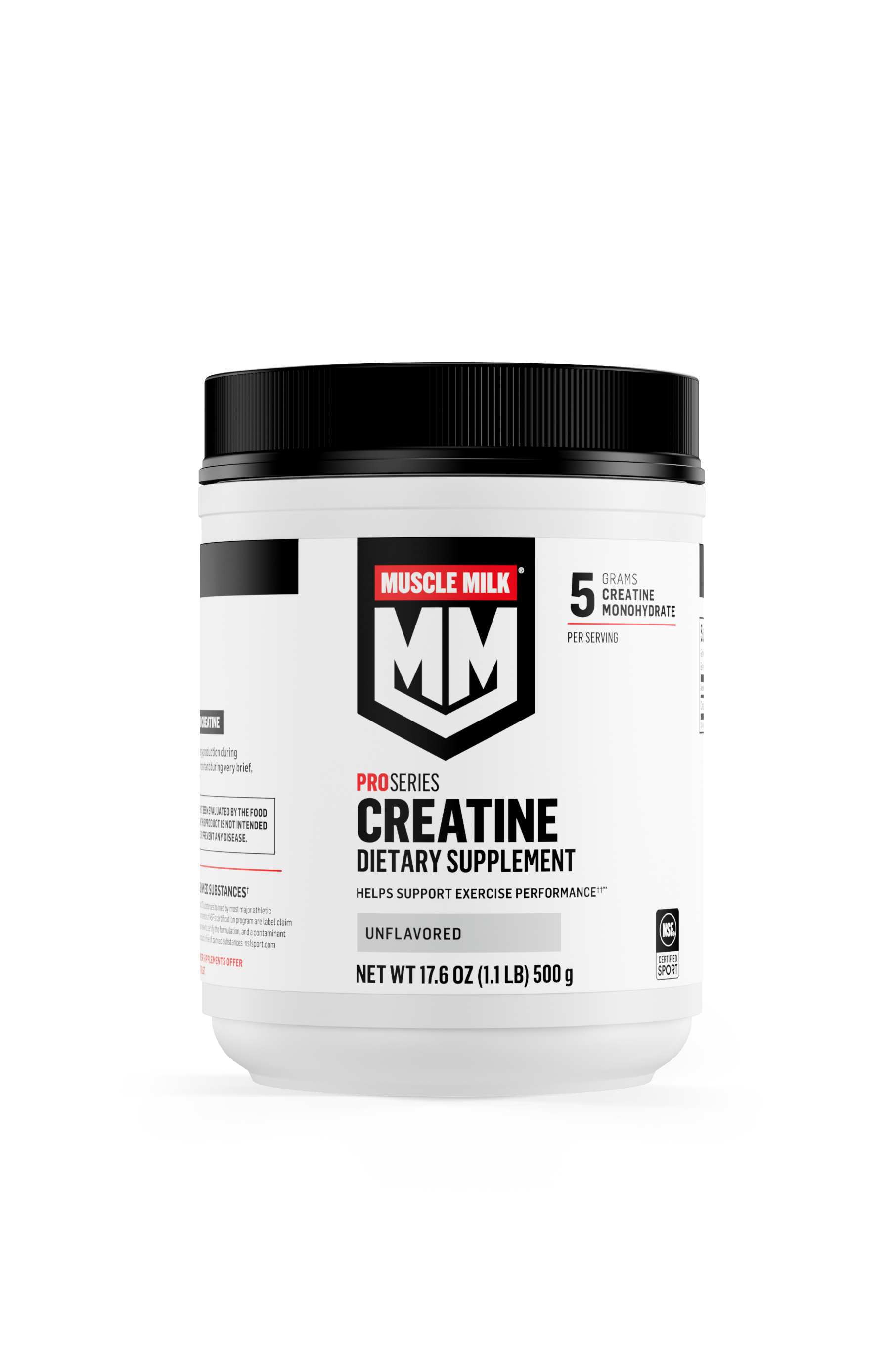 muscle milk creatine canister