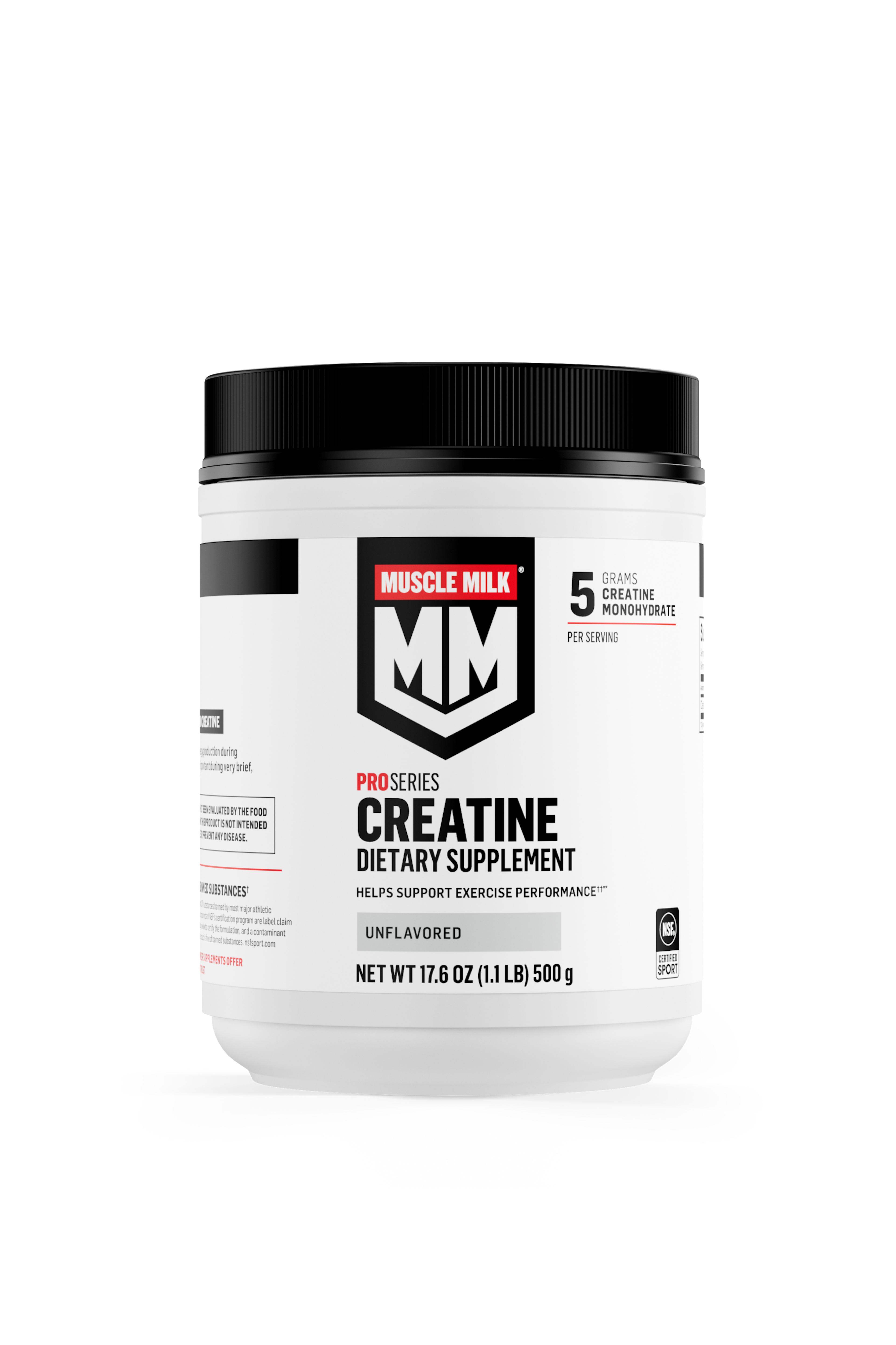 muscle milk creatine canister