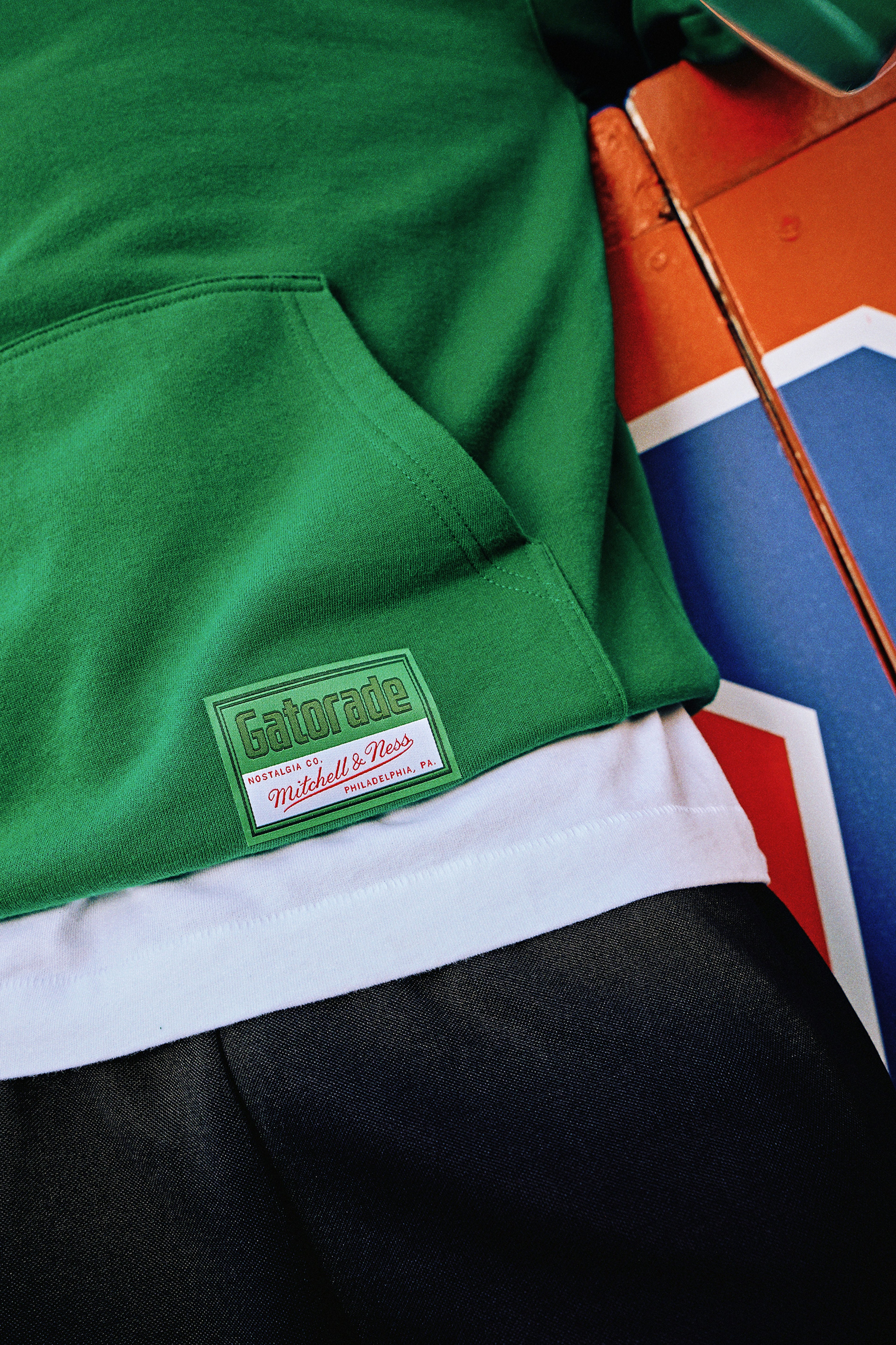 Gatorade hoodie details