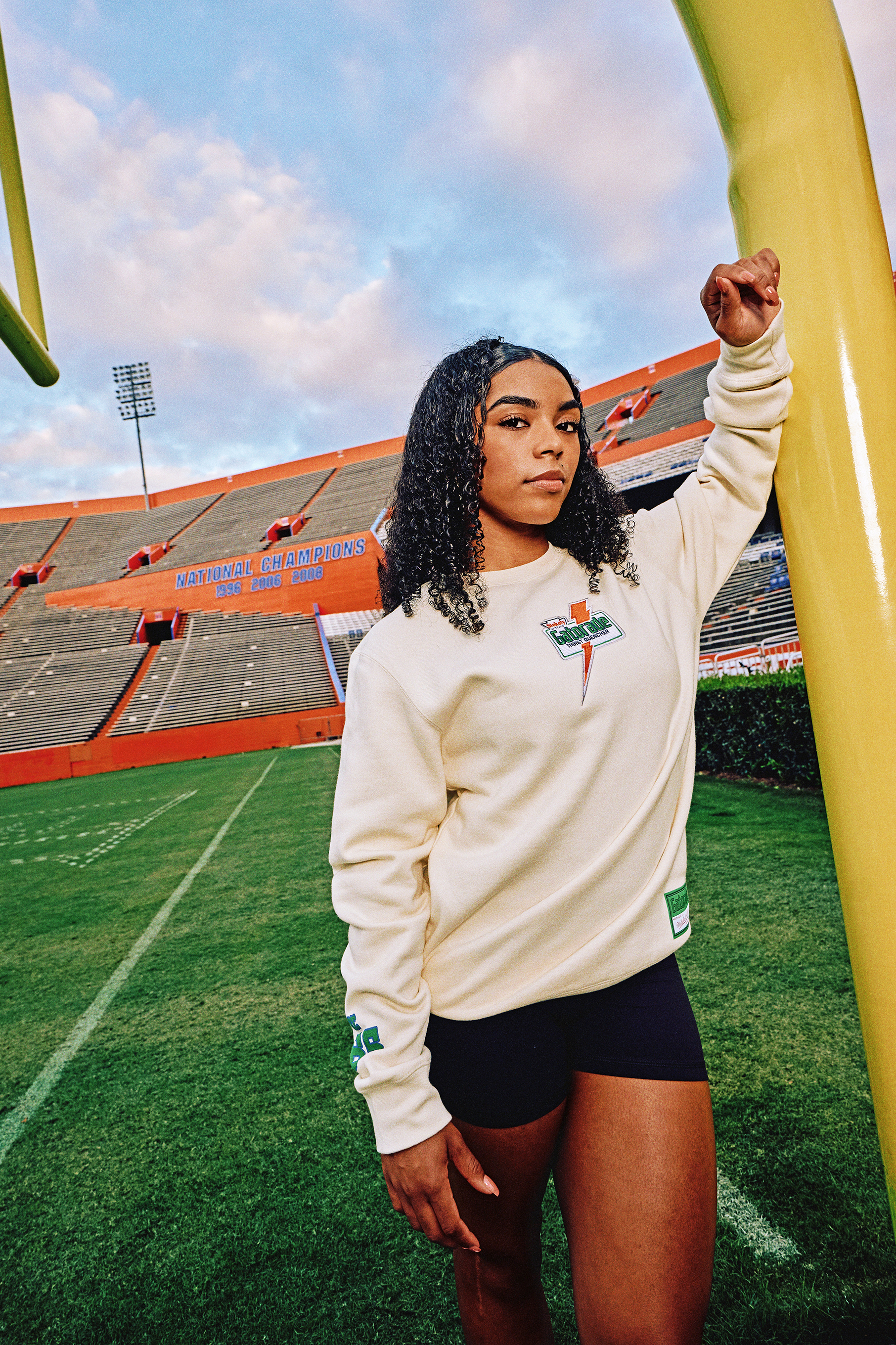 90s Kozik NBA Gatorade championコラボ Tシャツ Gatorade x Mitchell & Ness Crewneck Capsule | Gatorade Official Site