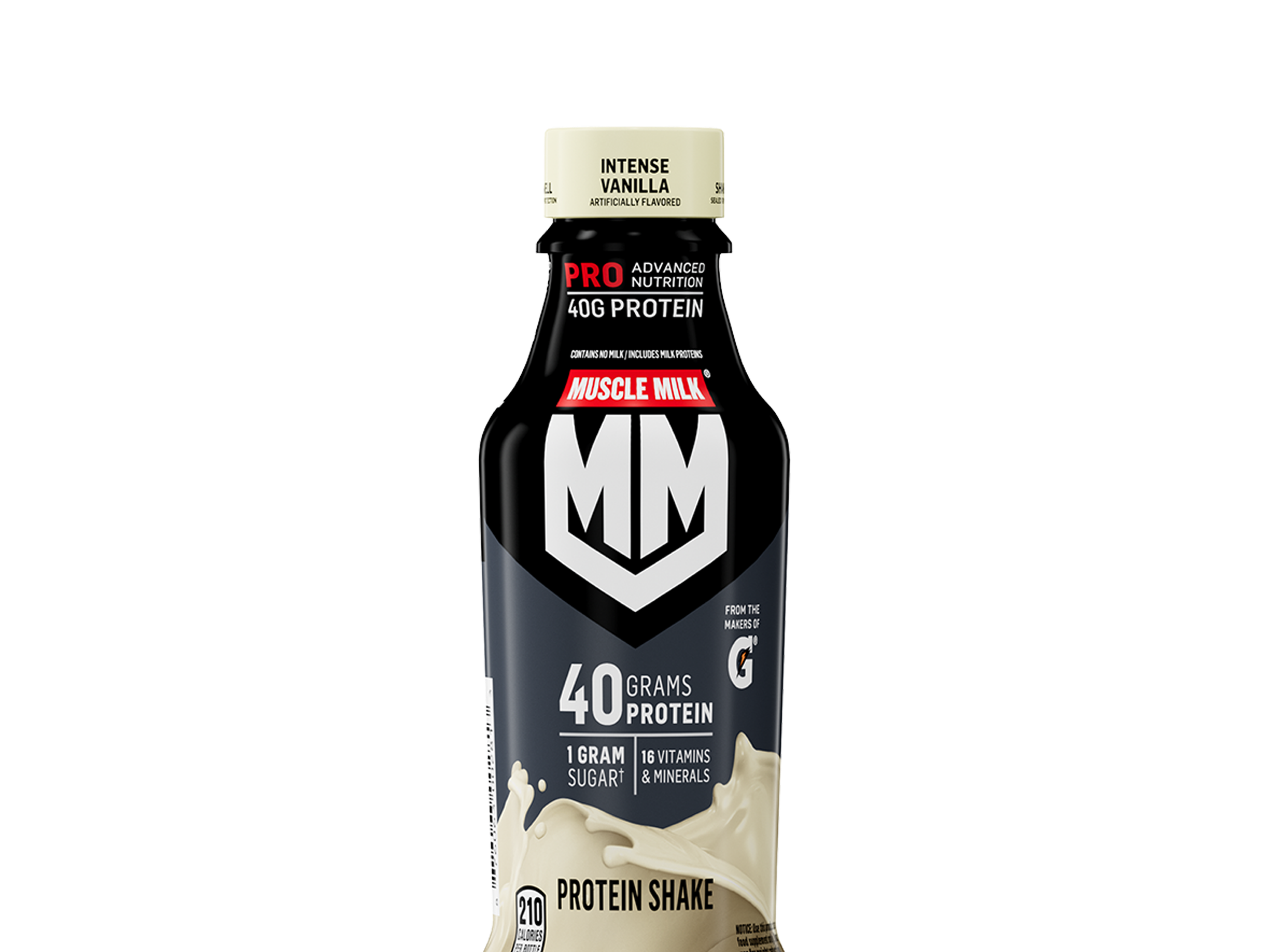 muscle milk pro advanced nutrition protein shake intense vanilla