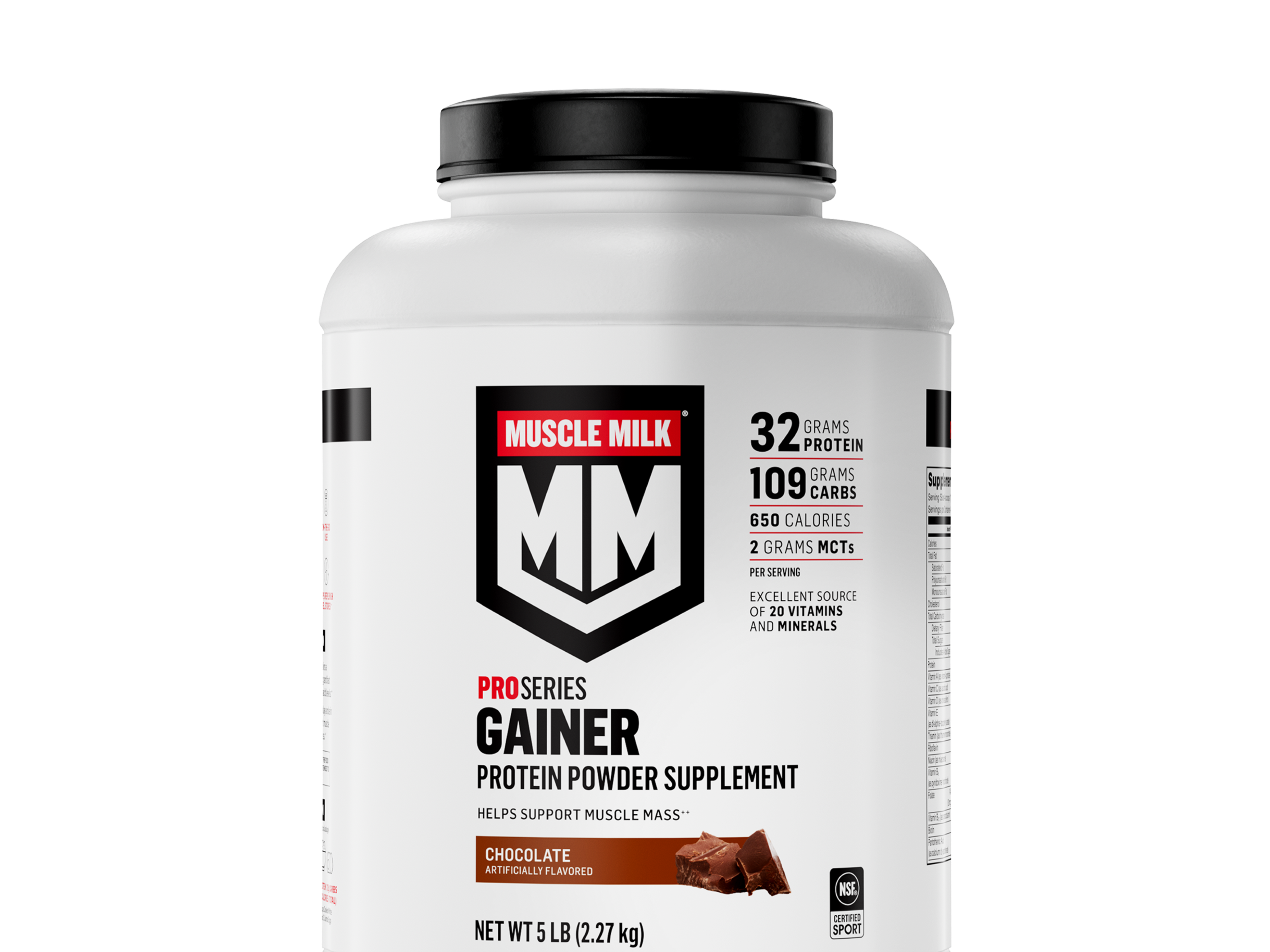 muscle milk gainer chocolate