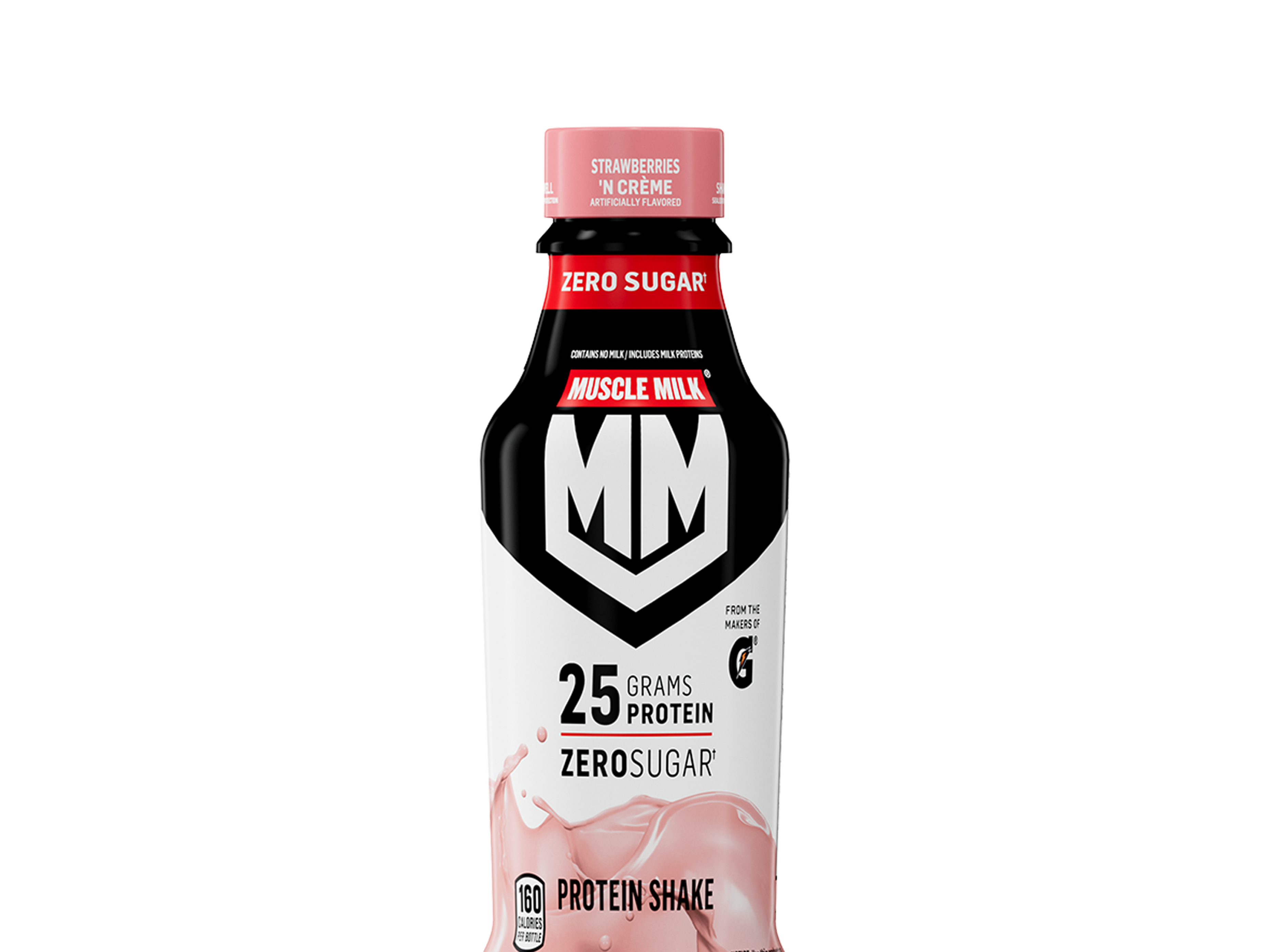 muscle milk genuine strawberries n creme protein shake