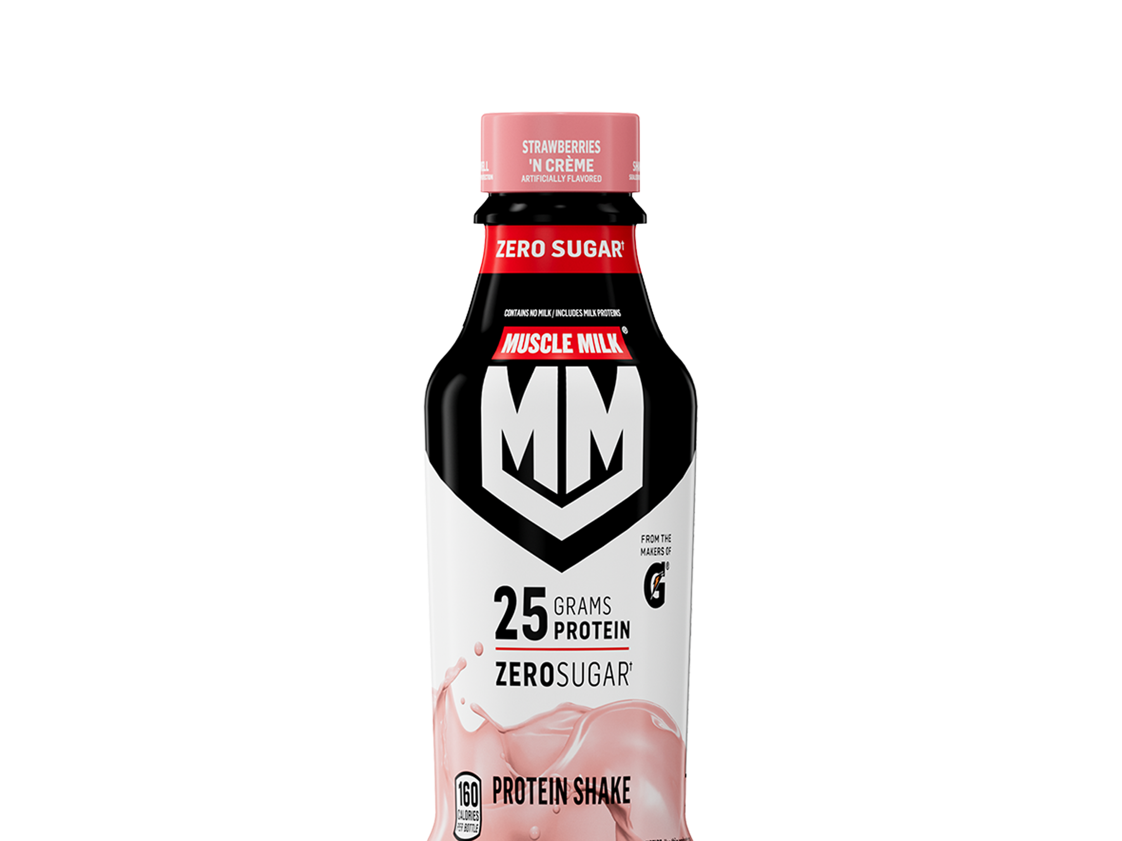 muscle milk genuine strawberries n creme protein shake