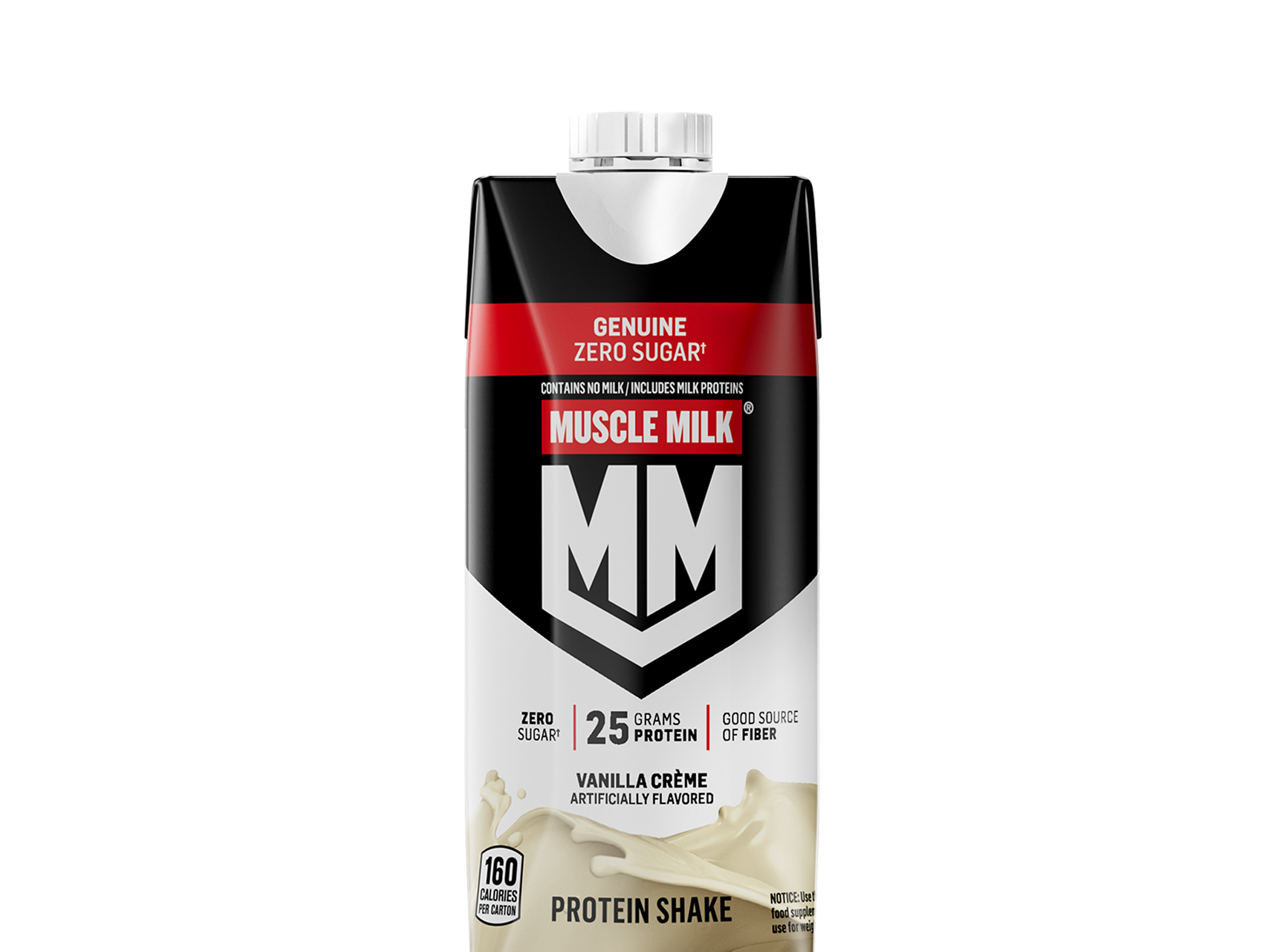 muscle milk genuine vanila creme protein shake