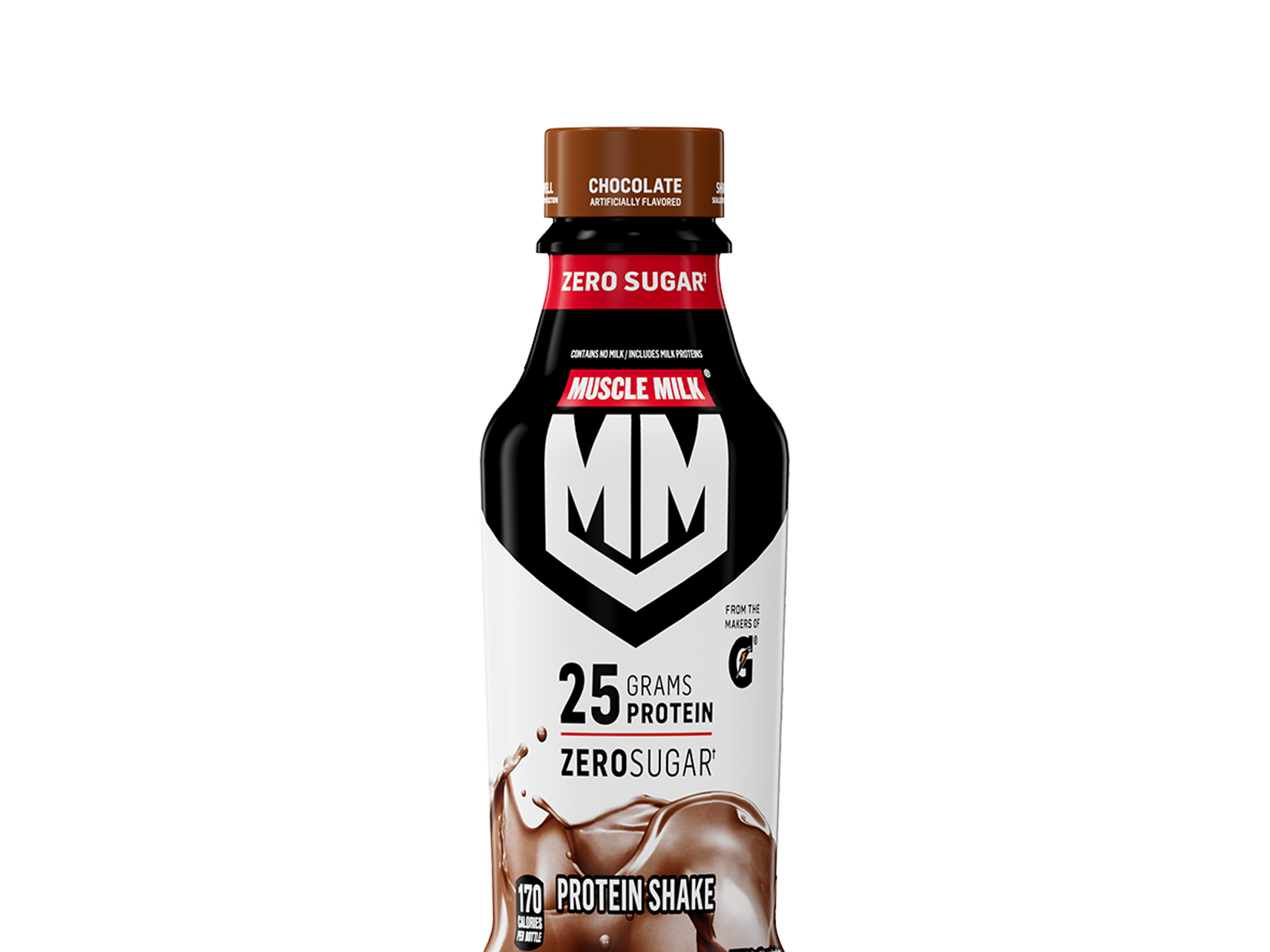 muscle milk genuine chocolate protein shake