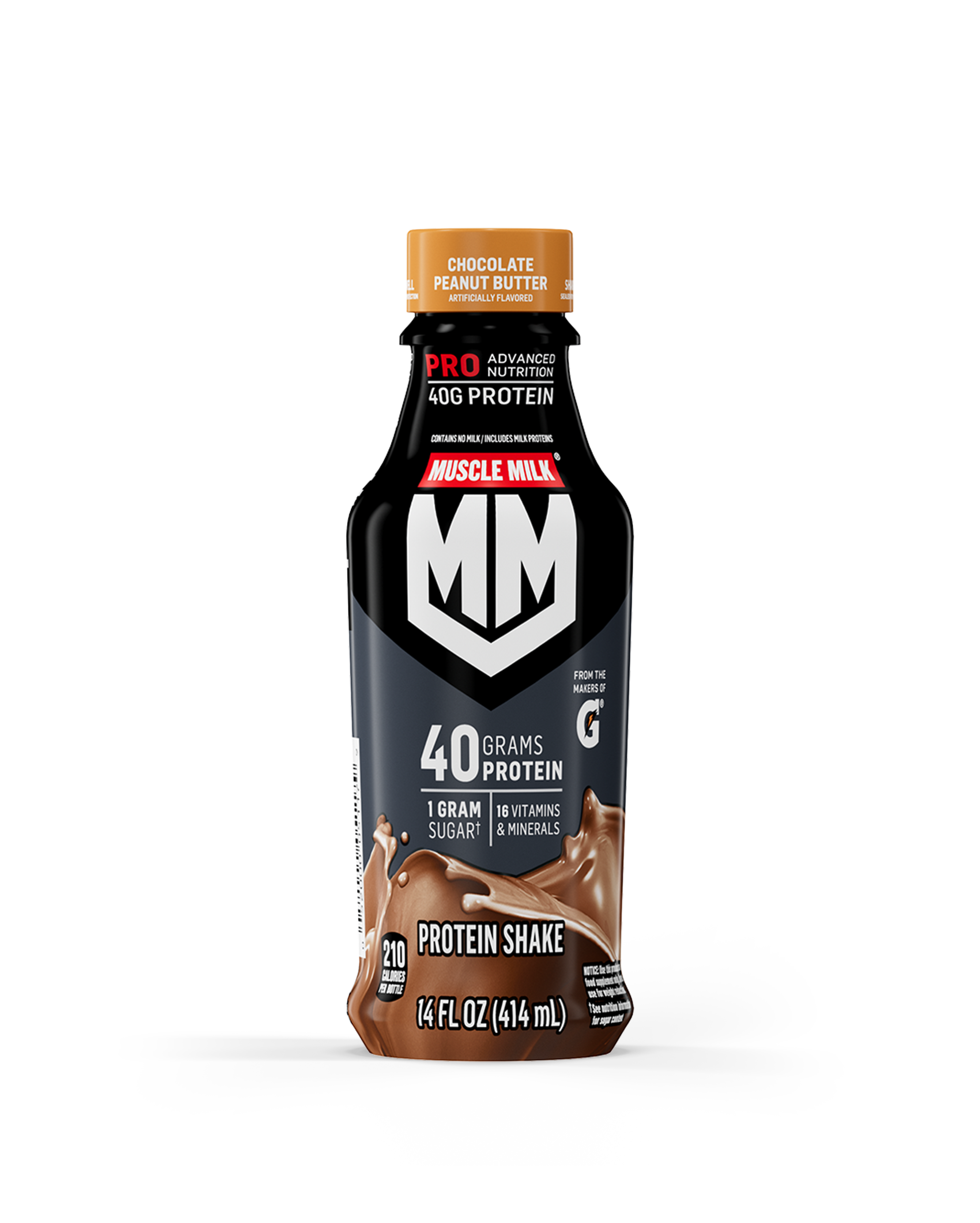 muscle milk pro advanced nutrition protein shake chocolate peanut butter