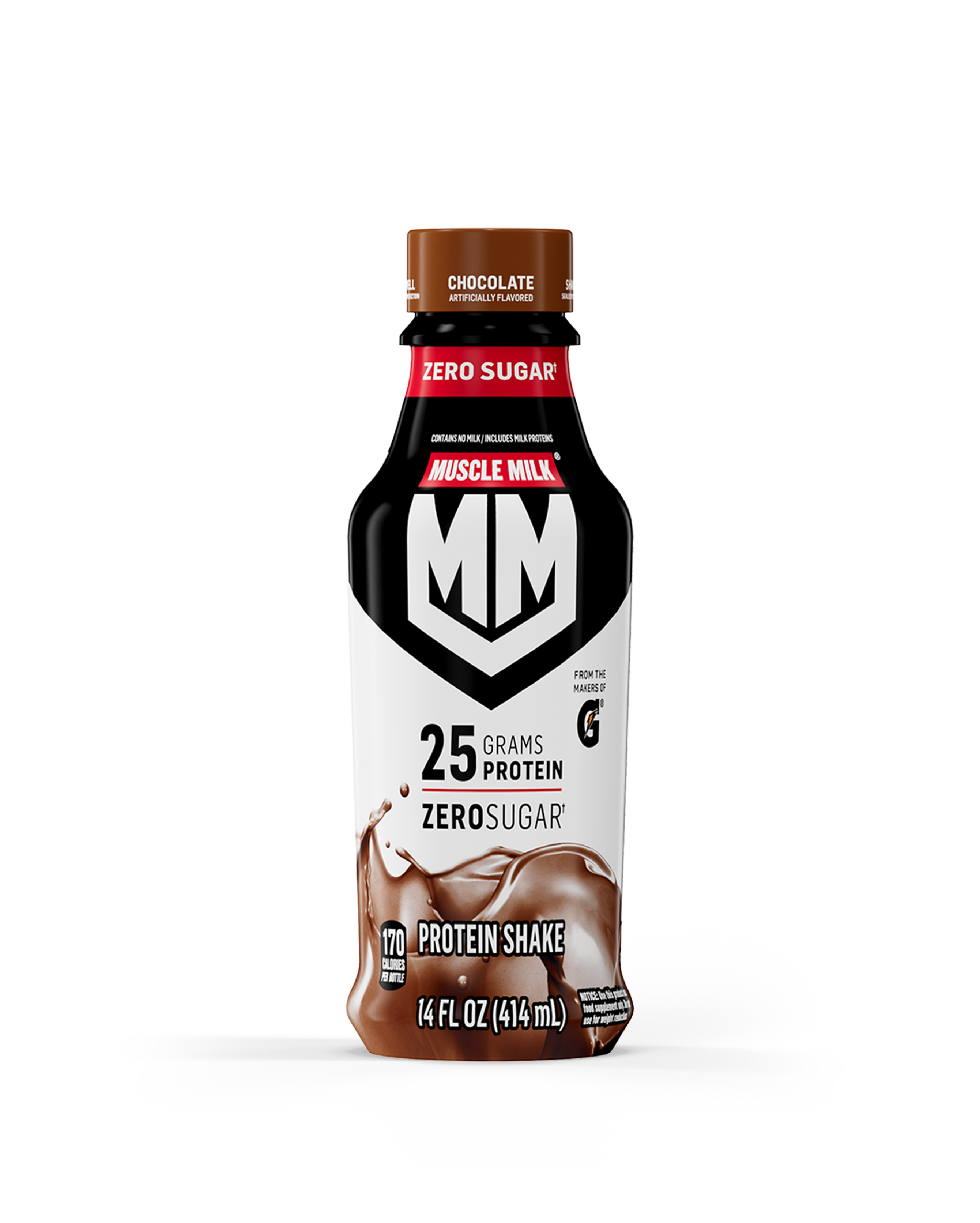 muscle milk genuine chocolate protein shake