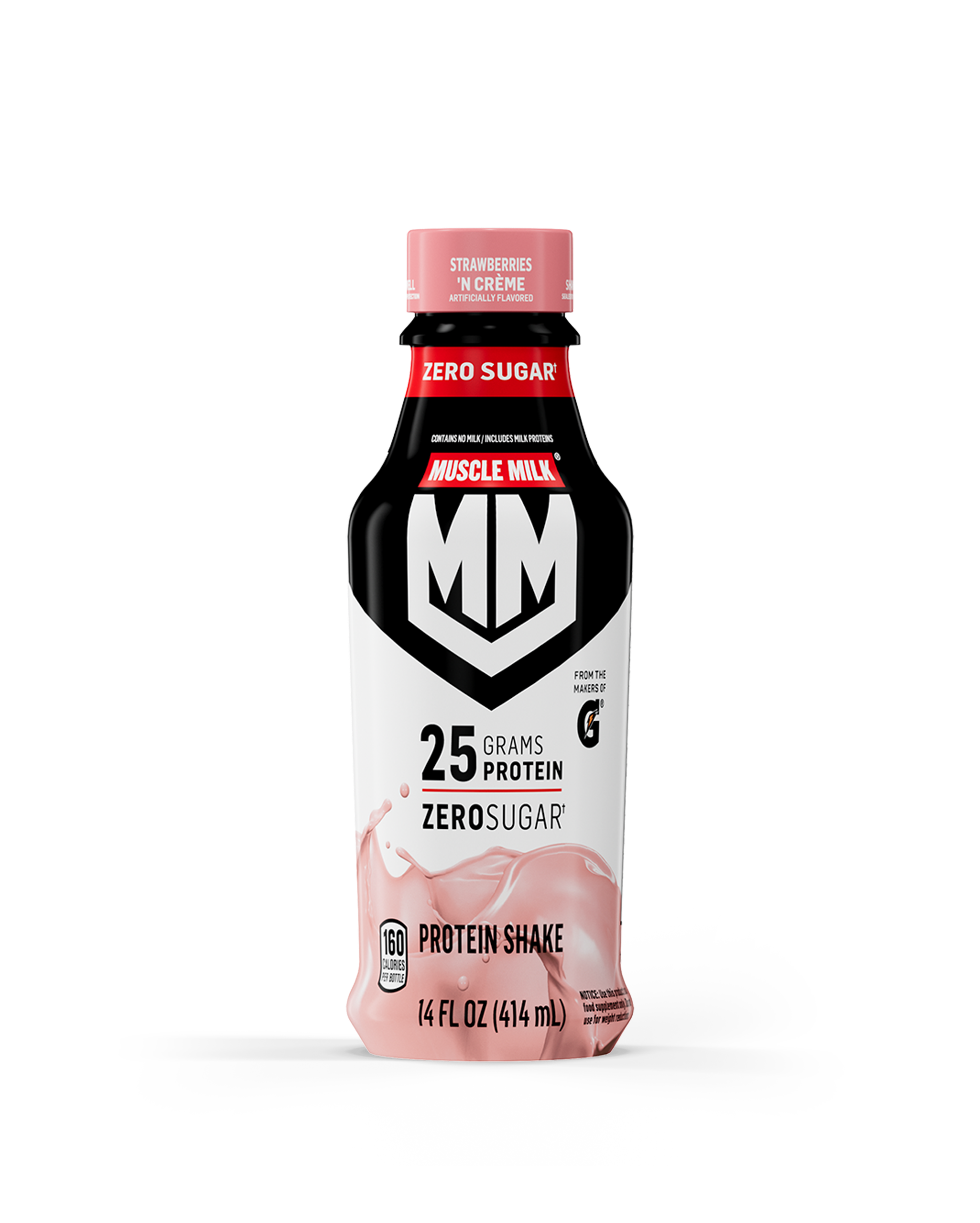 muscle milk genuine strawberries n creme protein shake