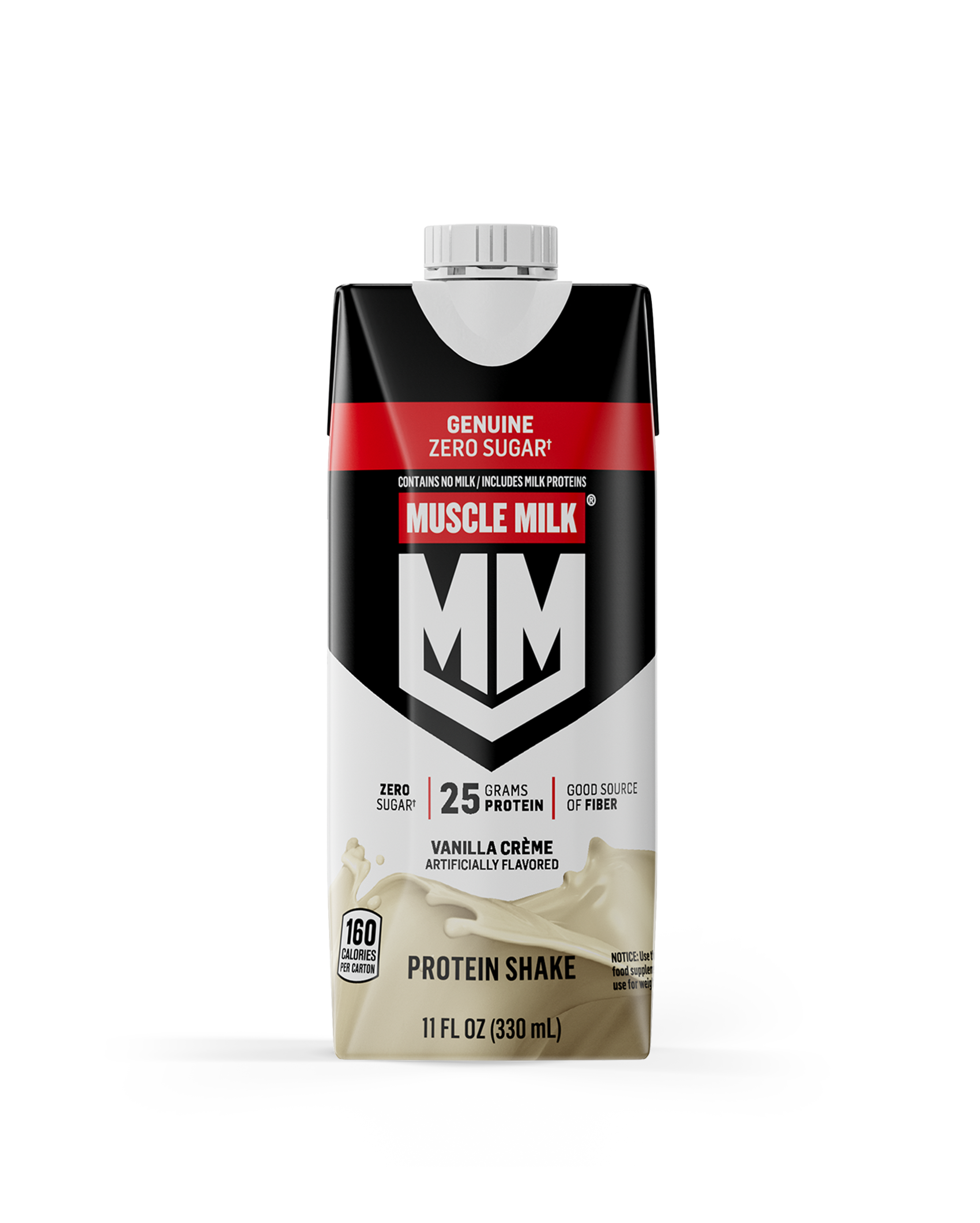 muscle milk genuine vanila creme protein shake