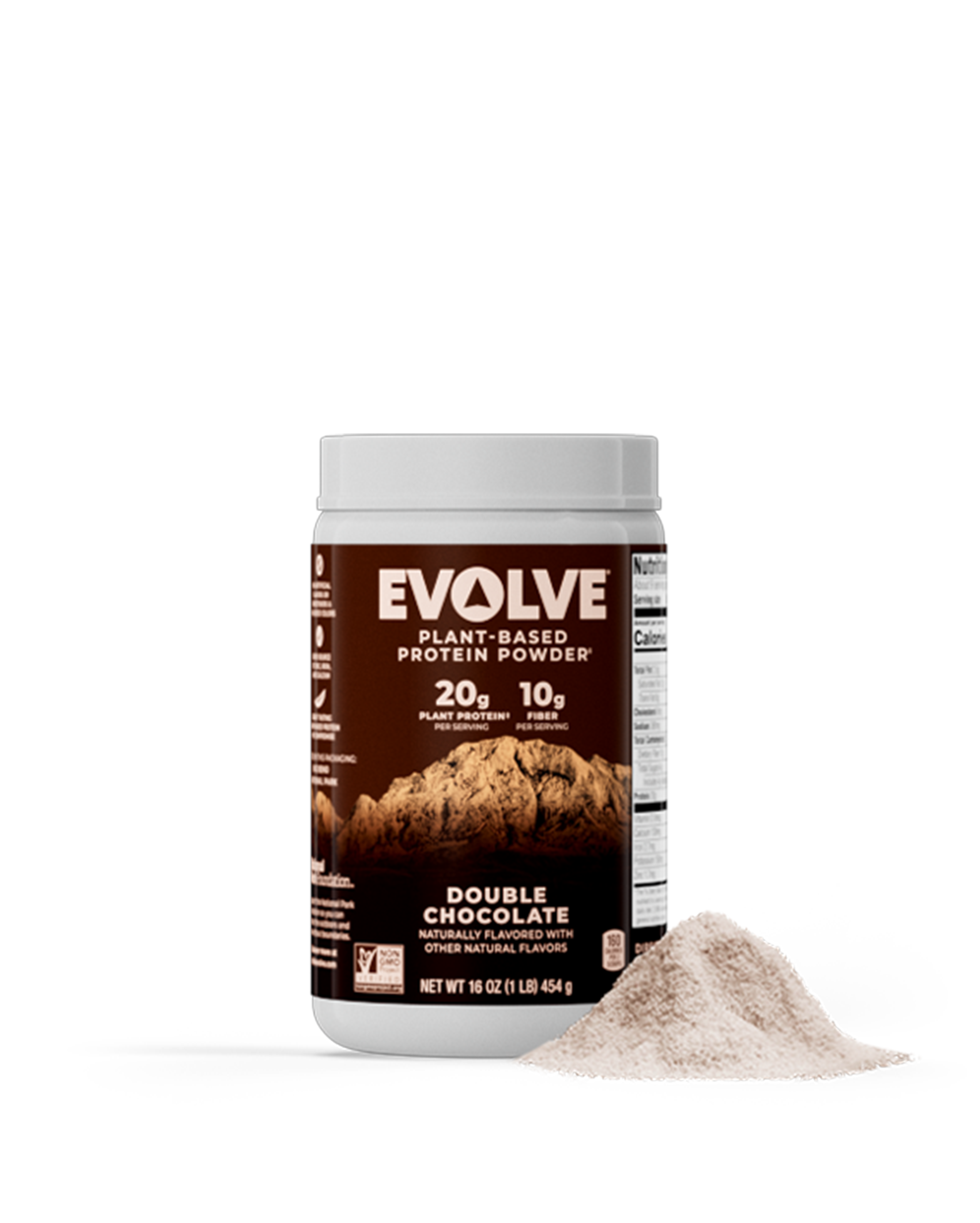 evolve 1 pound canister chocolate