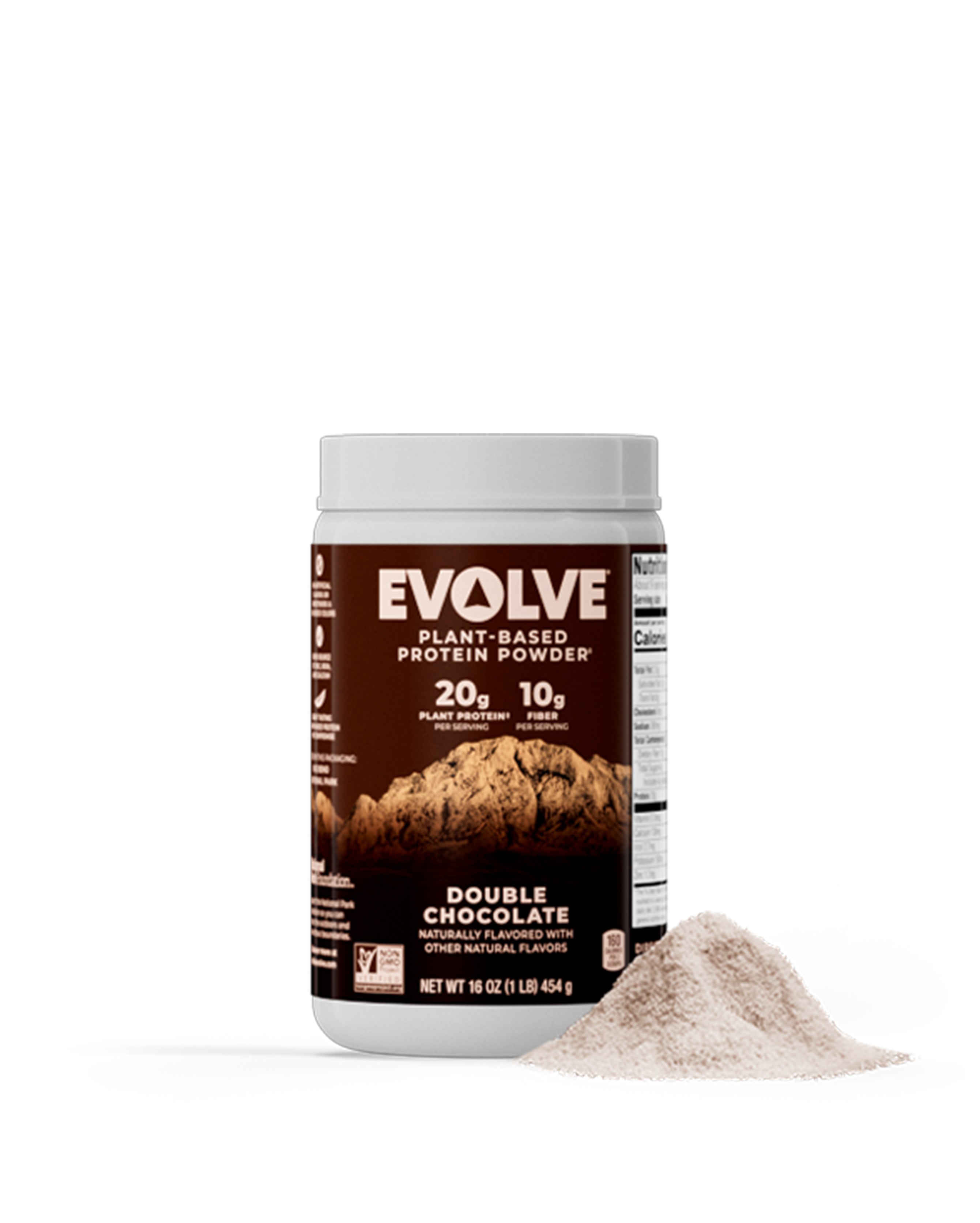 evolve 1 pound canister chocolate