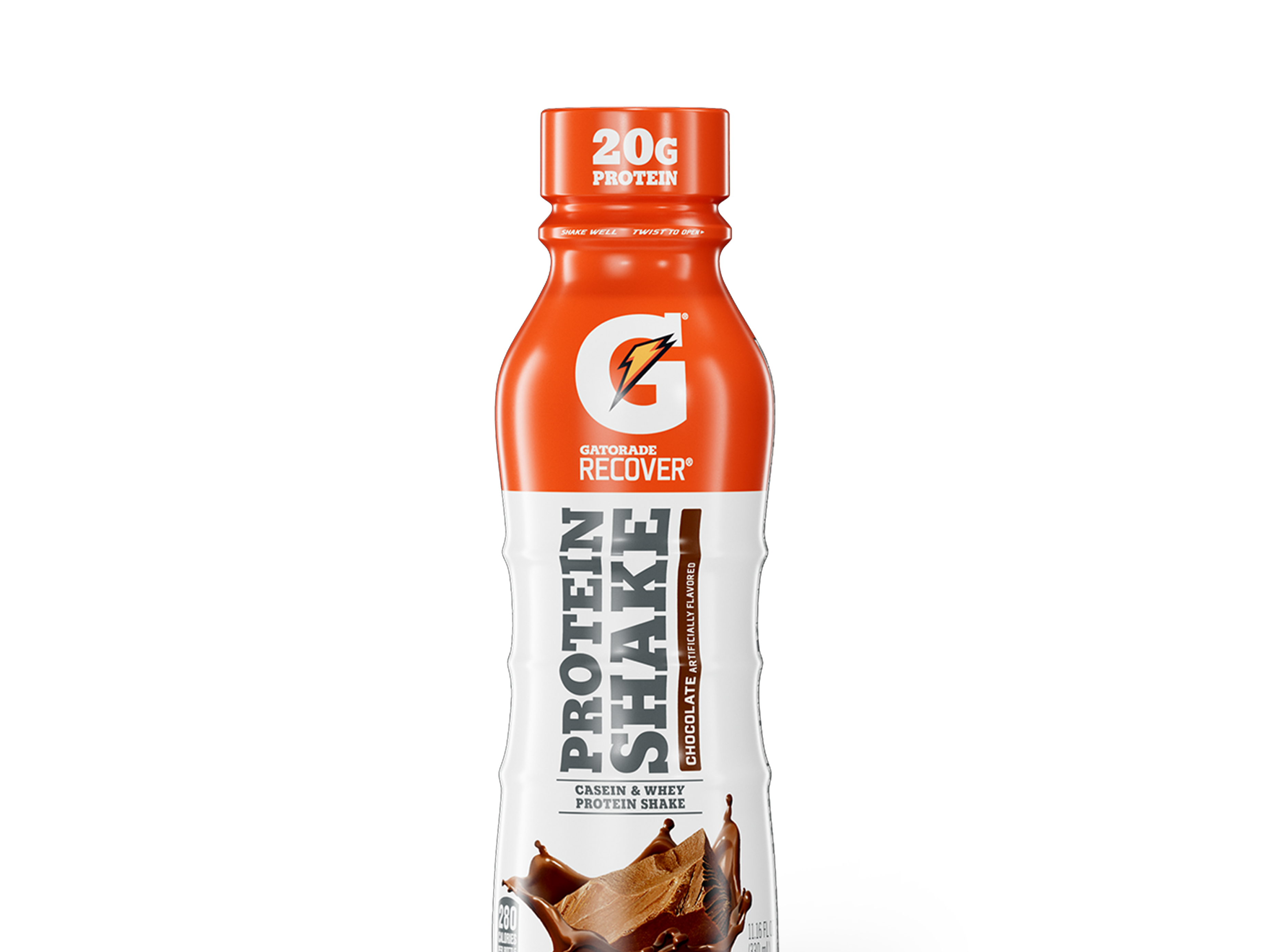 gatorade recover protein shake chocolate