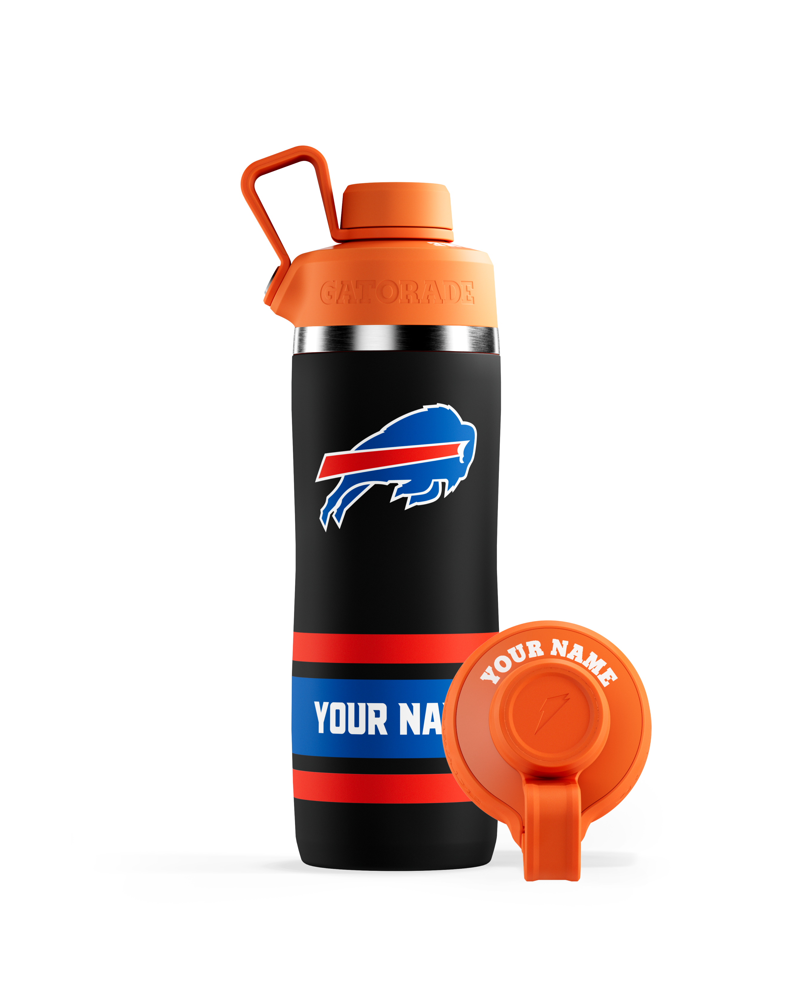 NFL Custom Stainless Steel Bottle Buffalo Bills