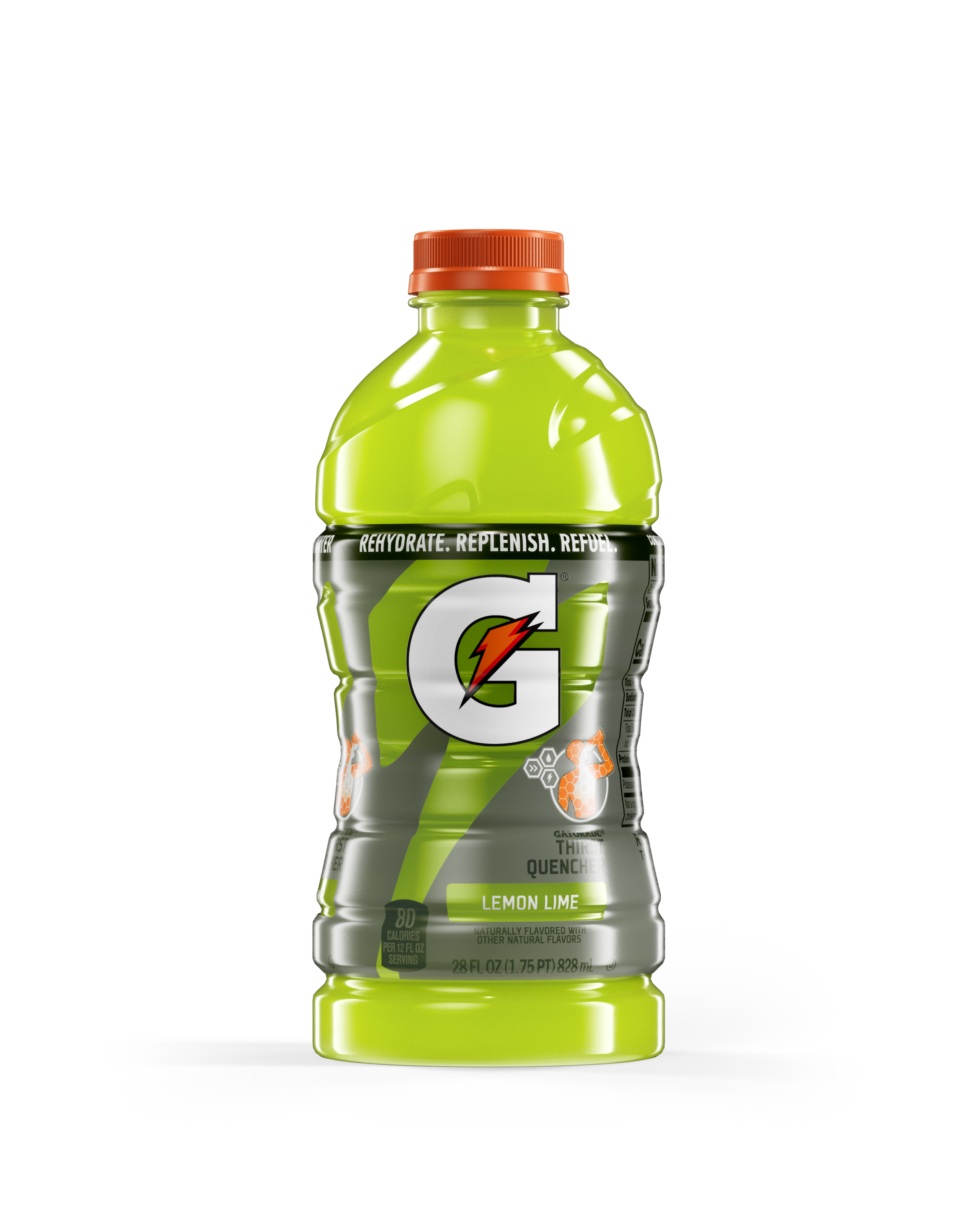 gatorade thirst quencher lemon-lime 28 fl oz bottle rtd