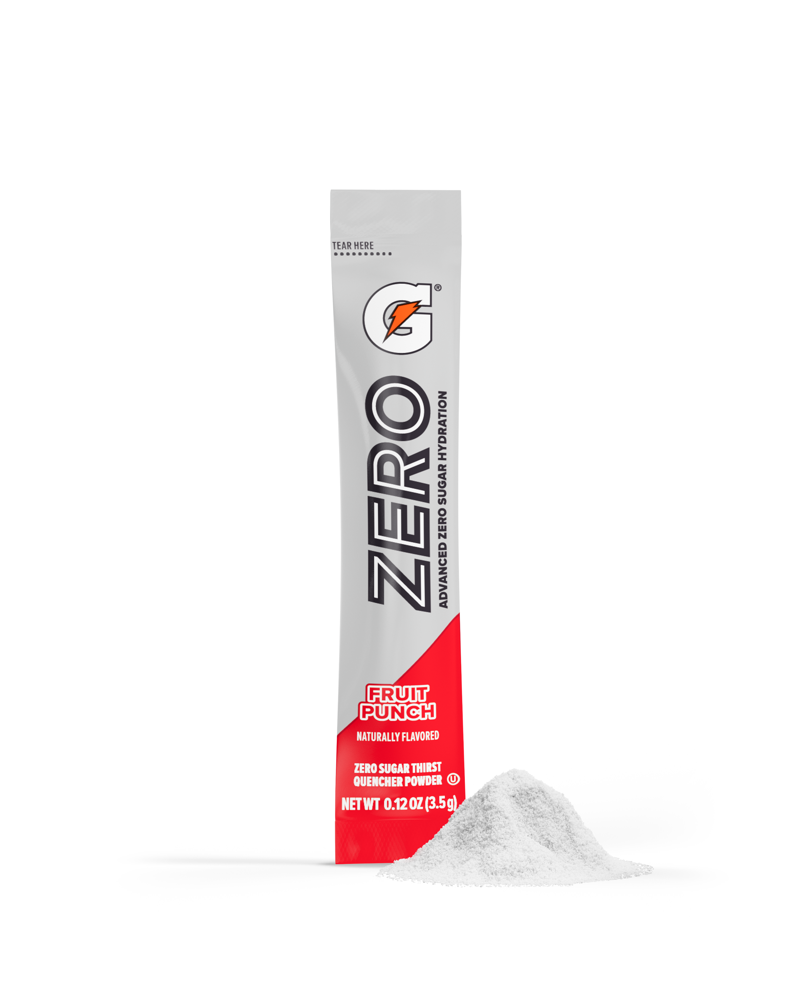 Gatorade Zero Single Serve Powder Fruit Punch