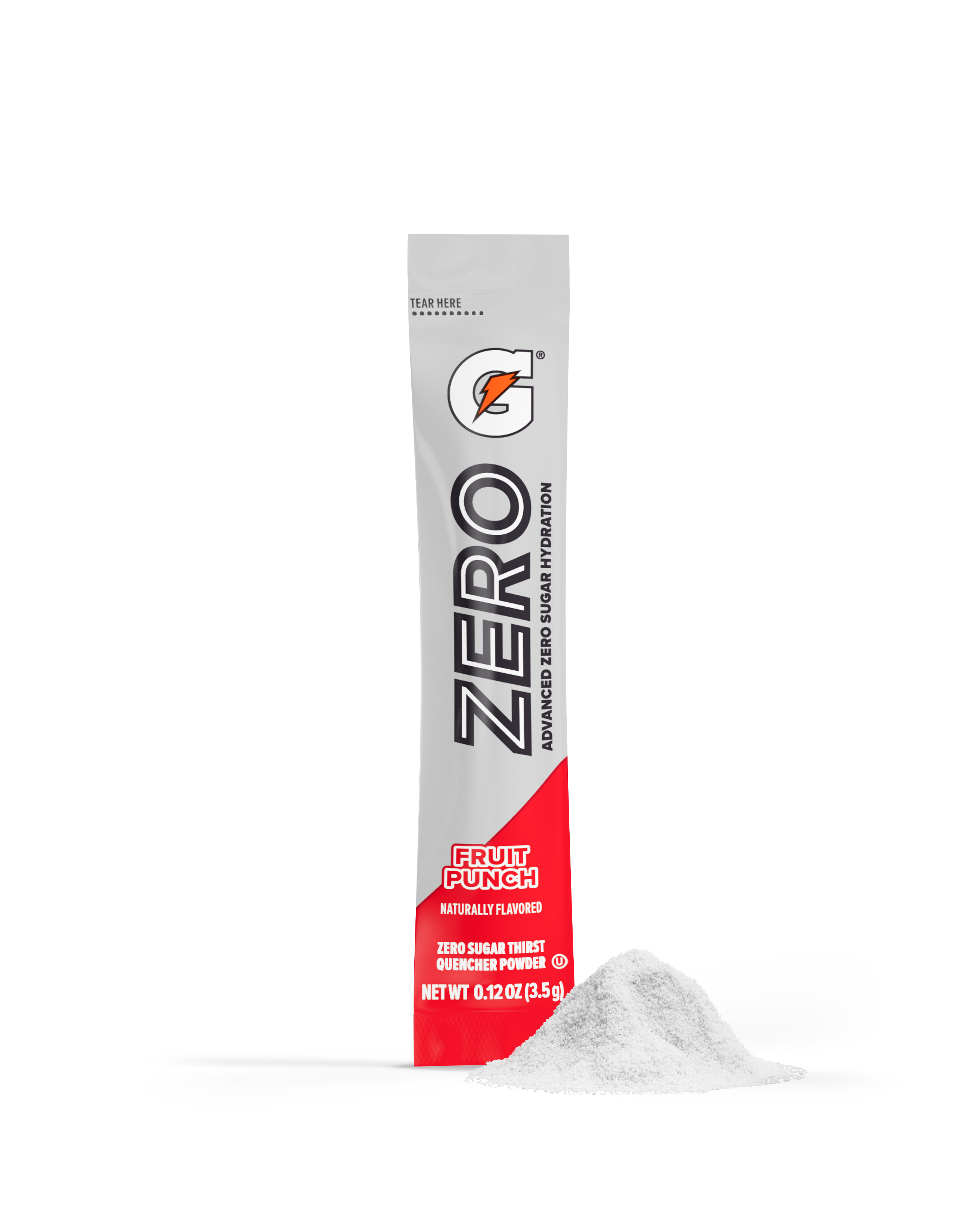 Gatorade Zero Single Serve Powder Fruit Punch